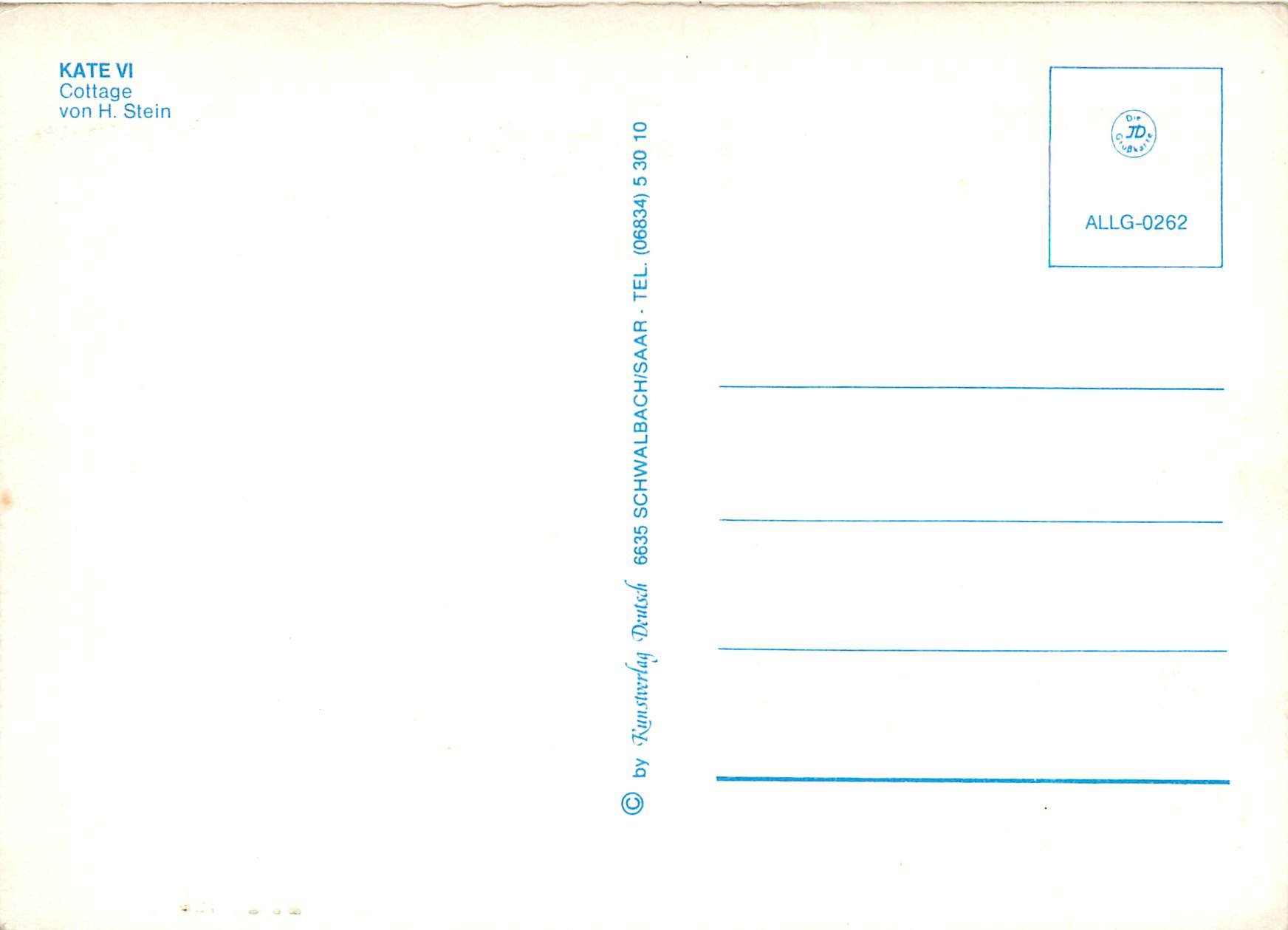 CPM Kate VI — Verso