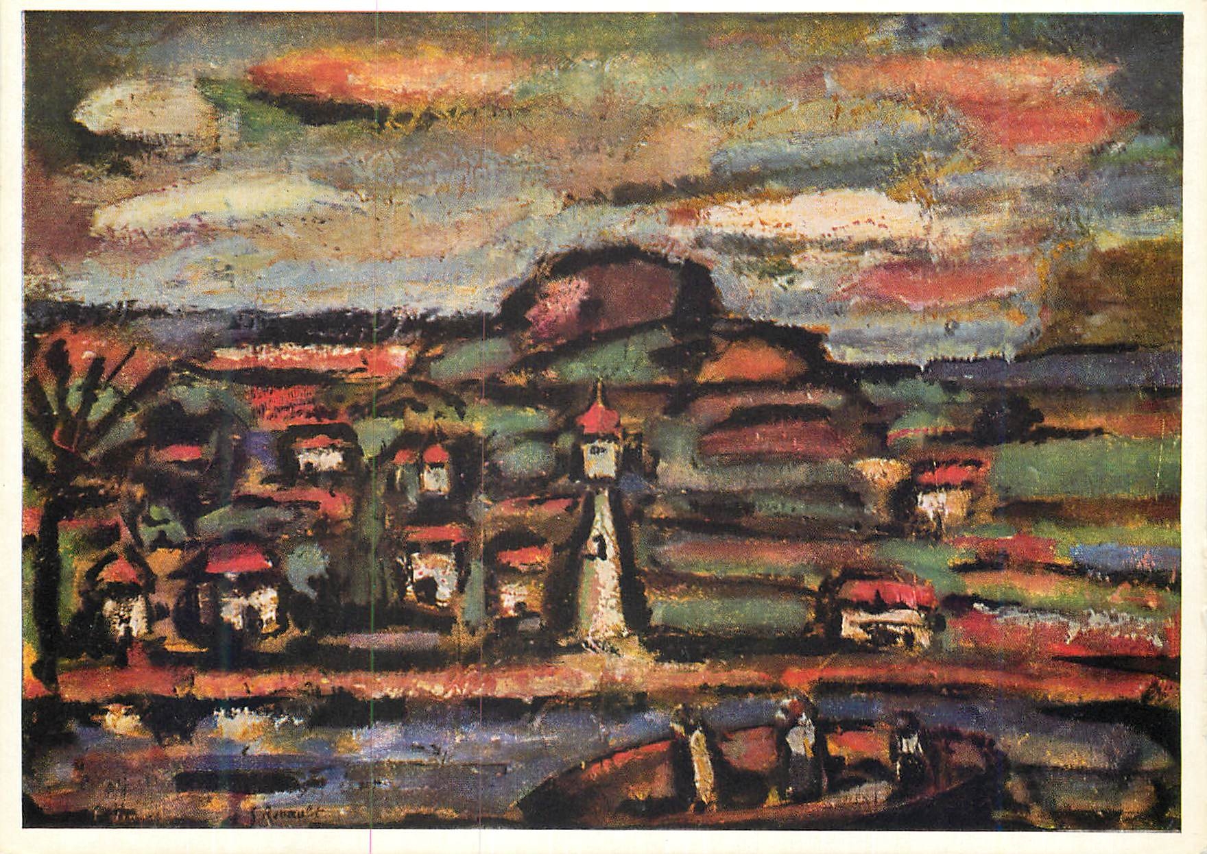 CPM Georges Roaualt - Twilight