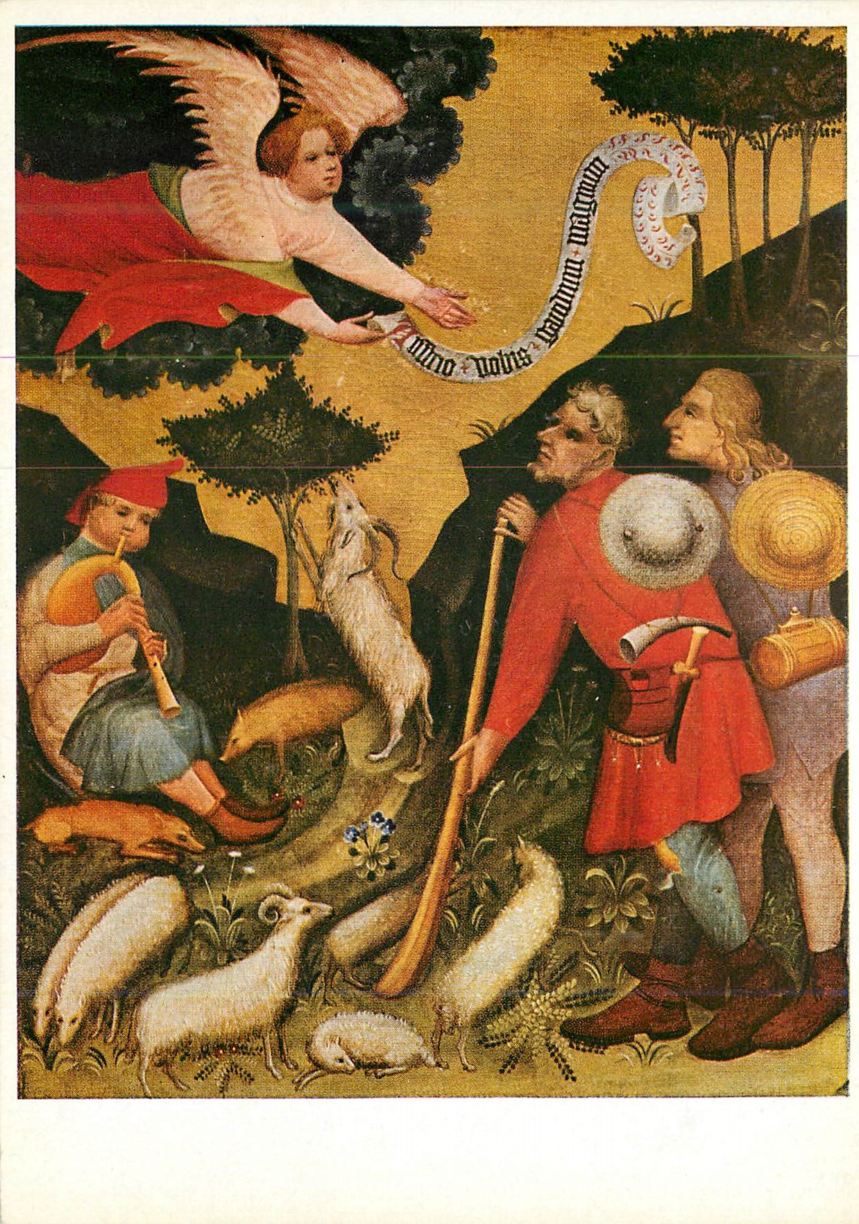 CPM Meister der Goldenen Tafel  Verkundigung