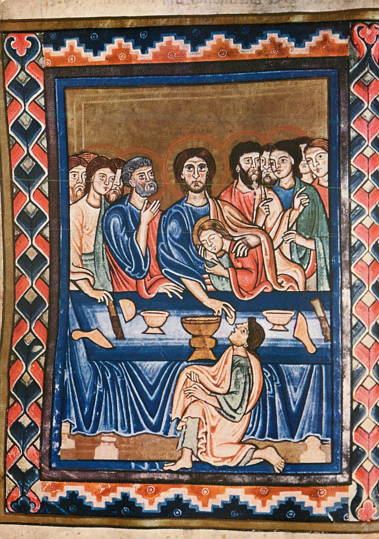 CPM Abendmahl-Cene-Last Supper  Maria Laacht