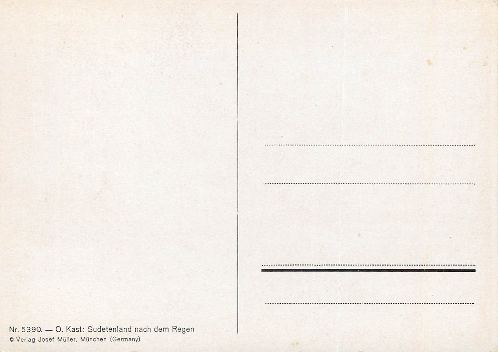 CPM Sudetenland — Verso