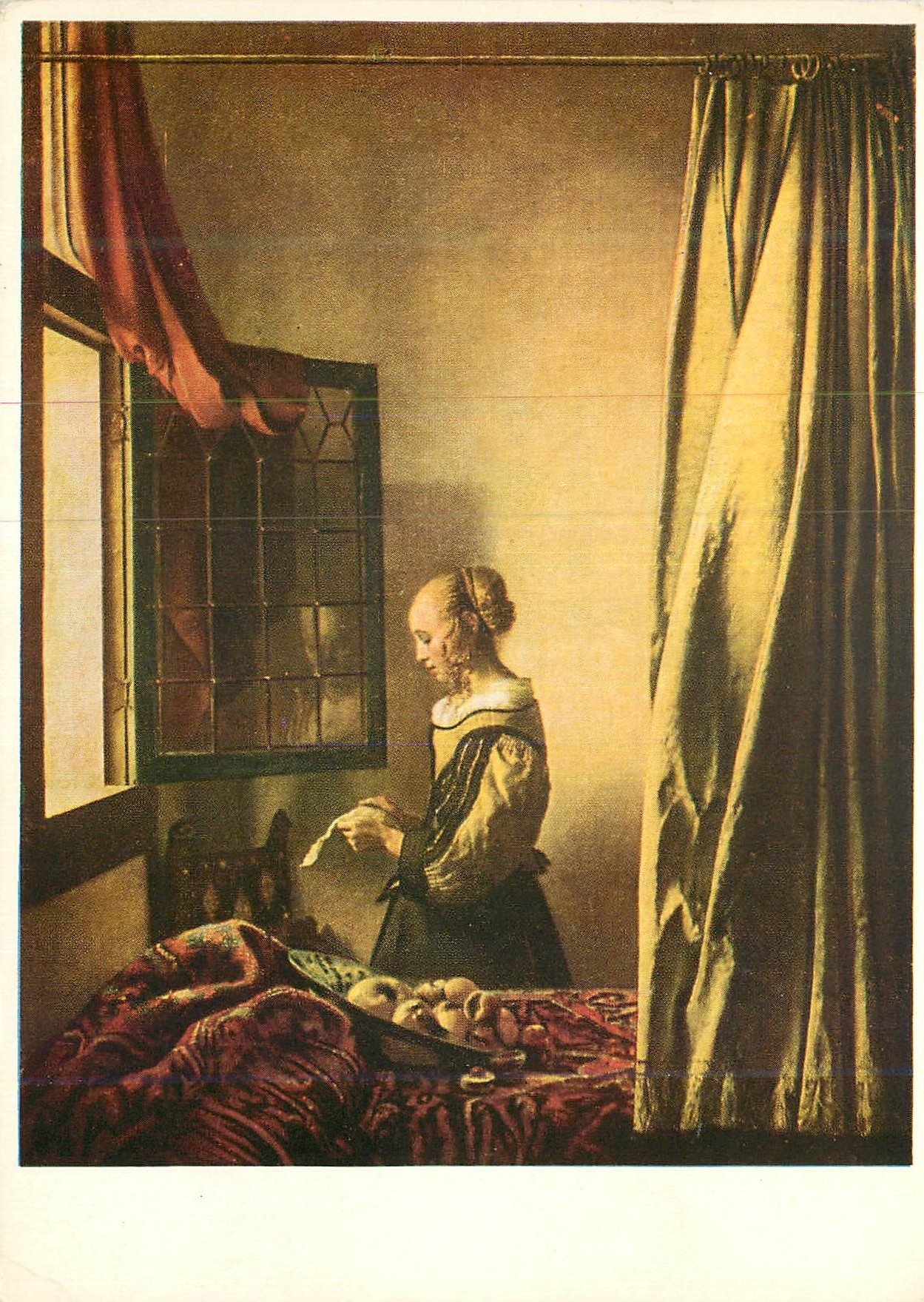 CPM Jan Vermeer - Brieflesendes Modchen