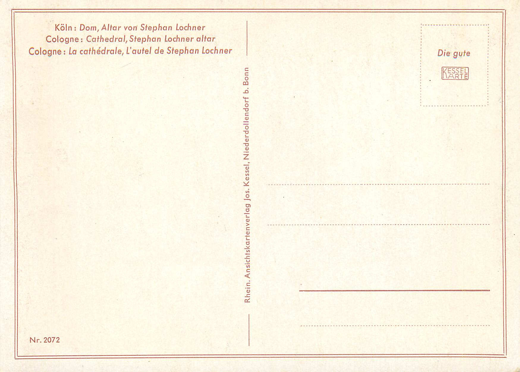 CPM Stephan Lochner altar — Verso