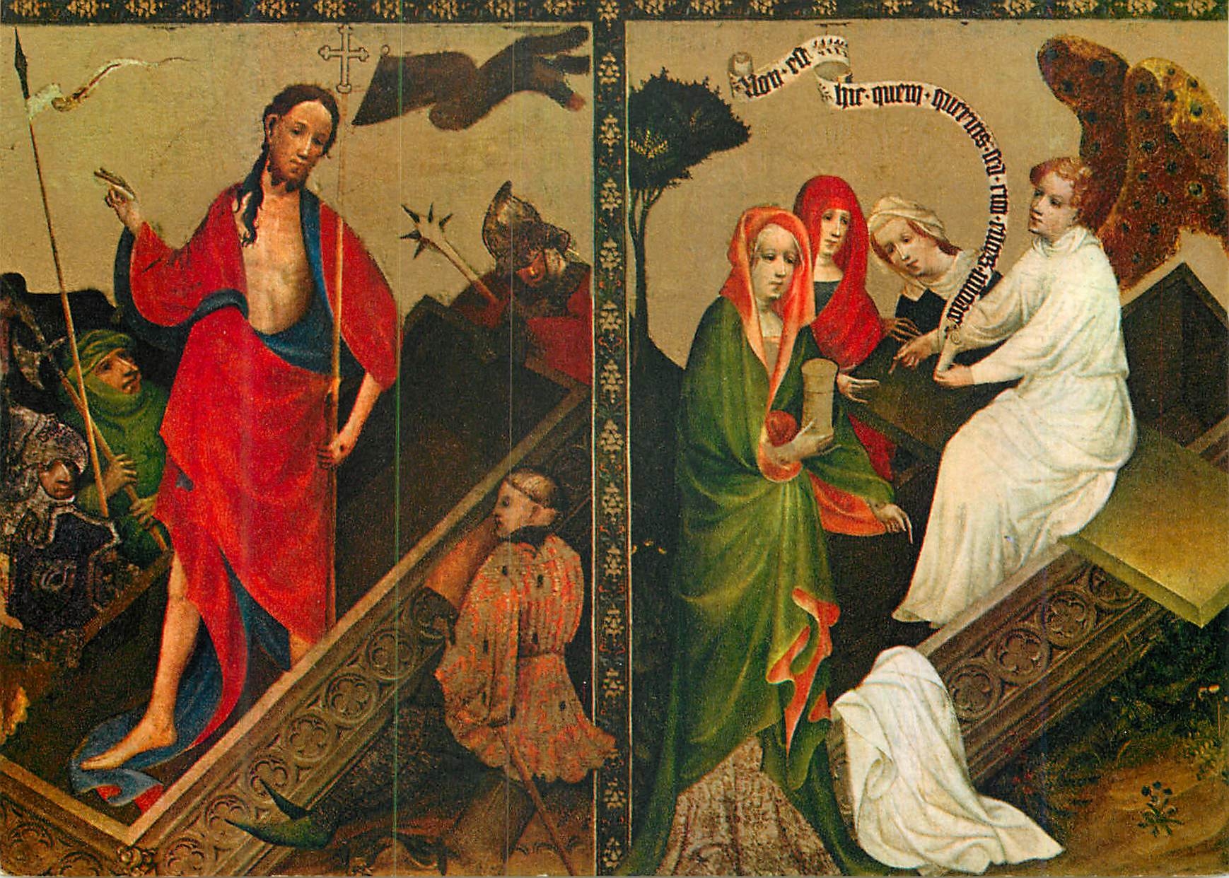 CPM Saintes Femmes au St-Sepulcre
