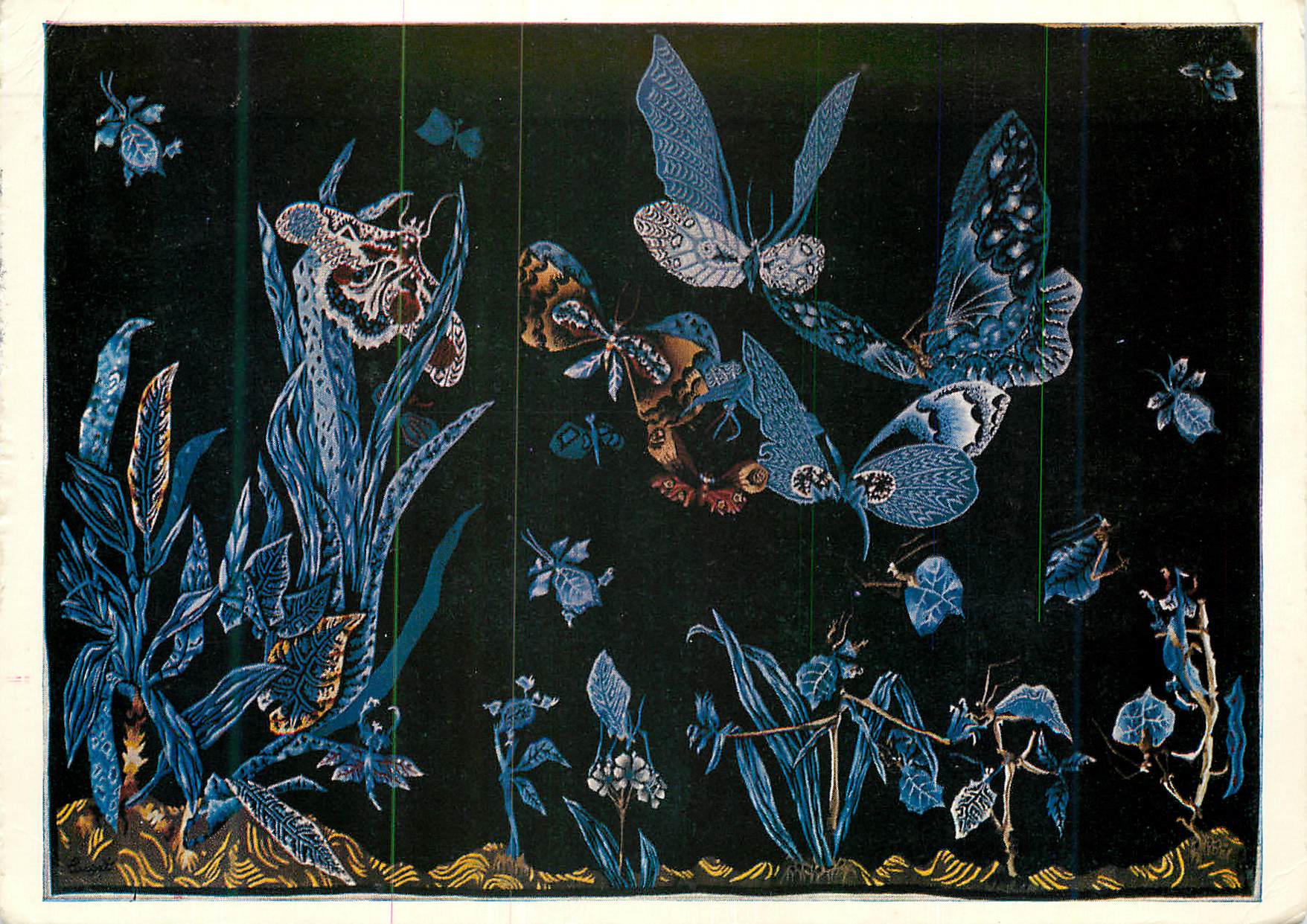 CPM Ailes Bleues Jean Lurcat