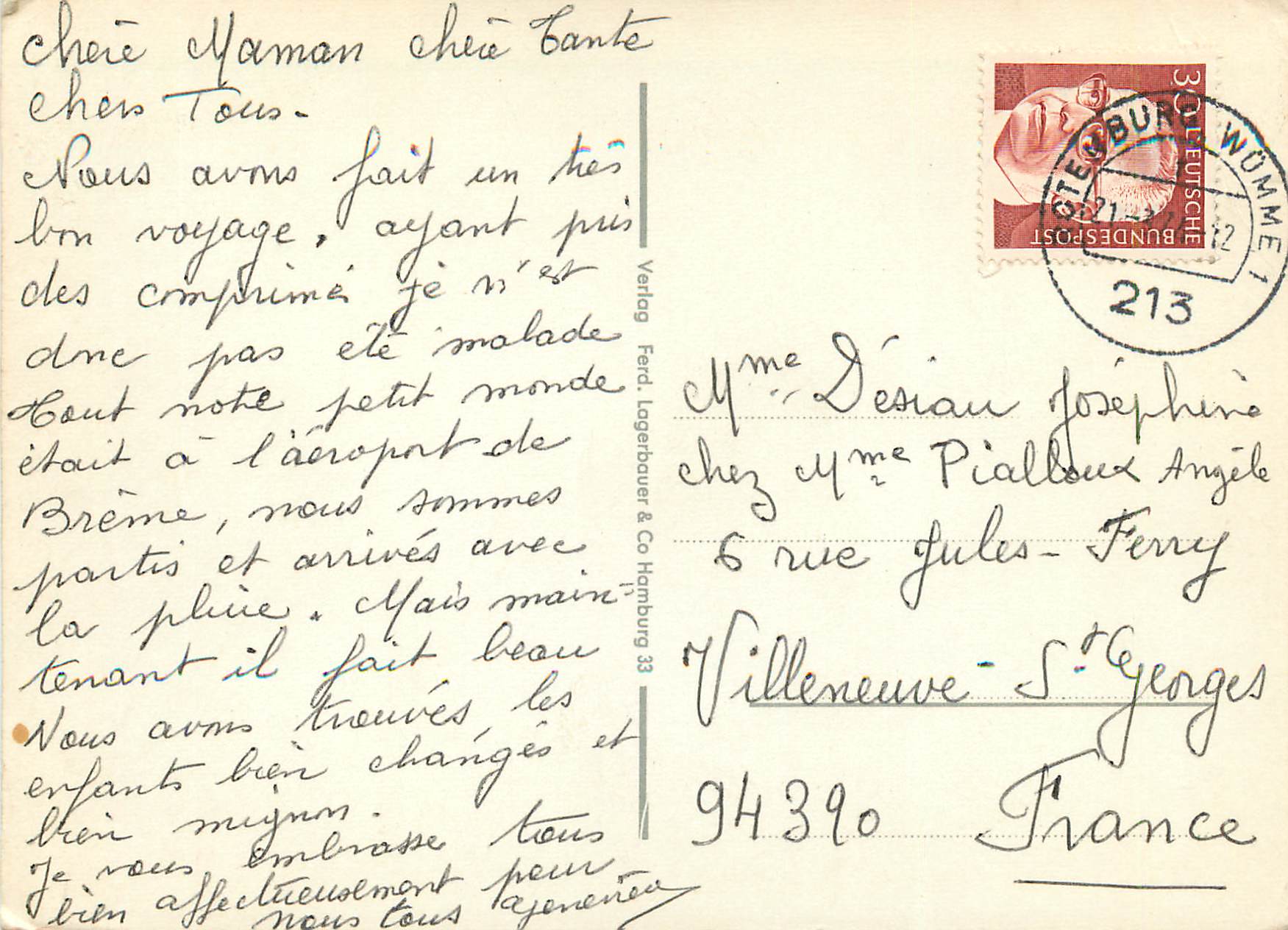 CPM Rothenburg Wumme — Rückseite