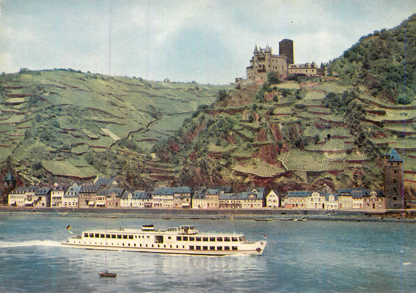 CPM Blick auf St. Goarshausen am Rhein