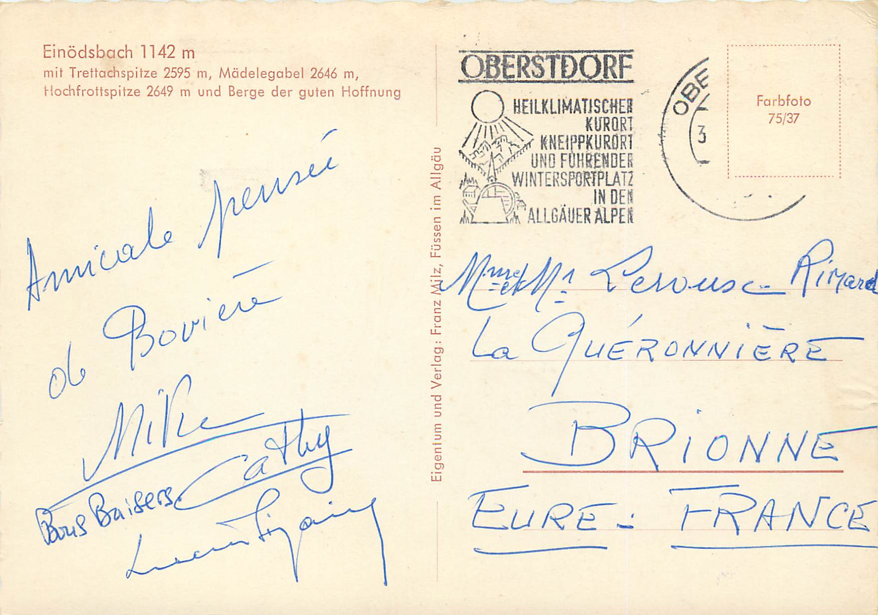 CPM Einodsbach — Rückseite