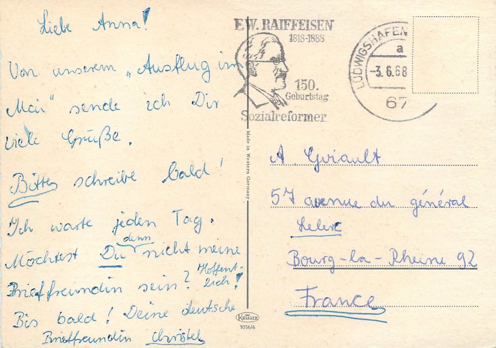 CPM Bad Homburg — Rückseite