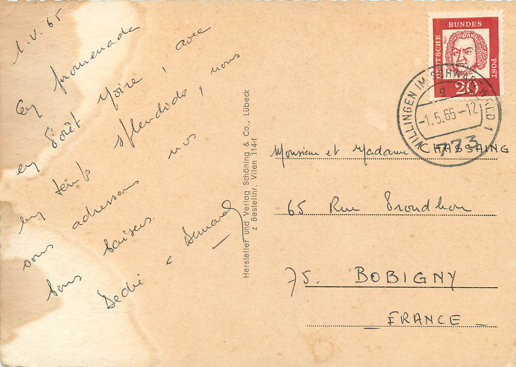 CPM Villingen Schwarzwald — Rückseite