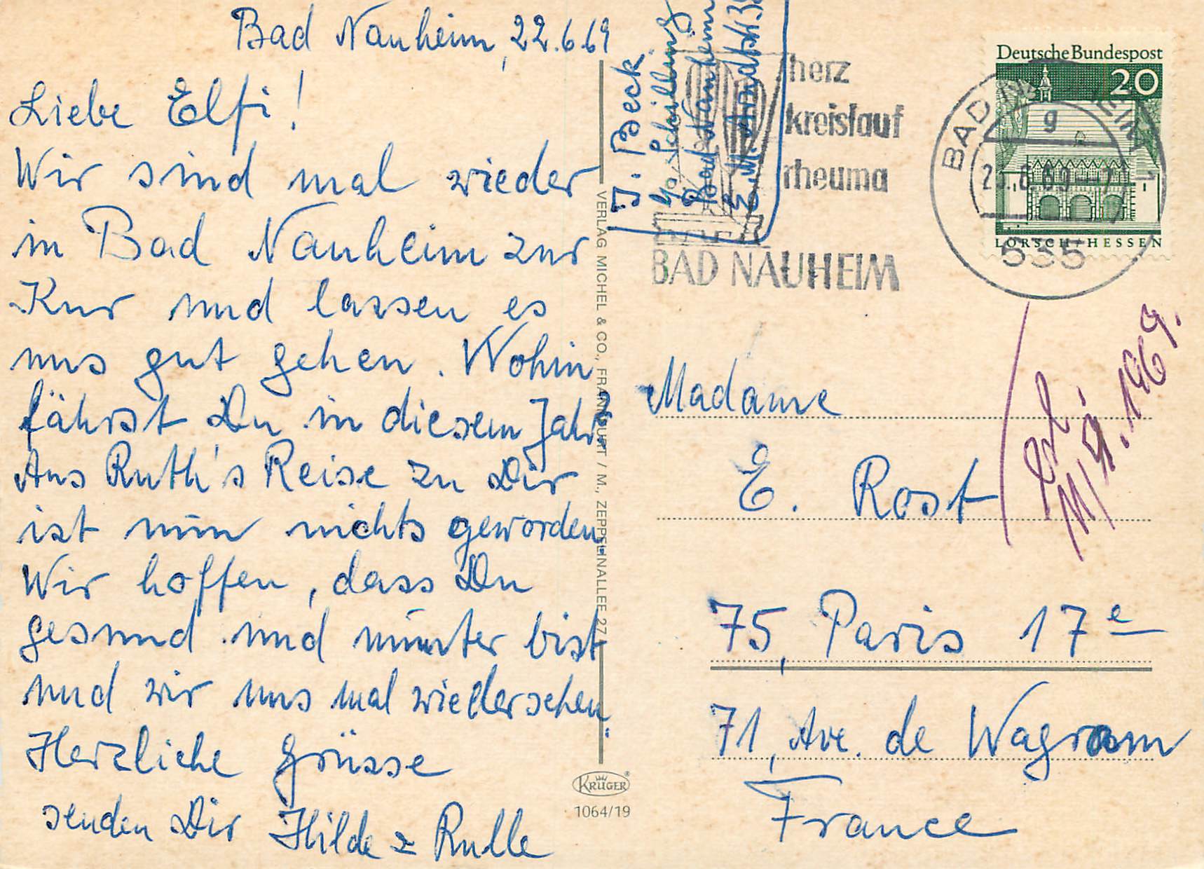 CPM Bad Nauheim — Verso