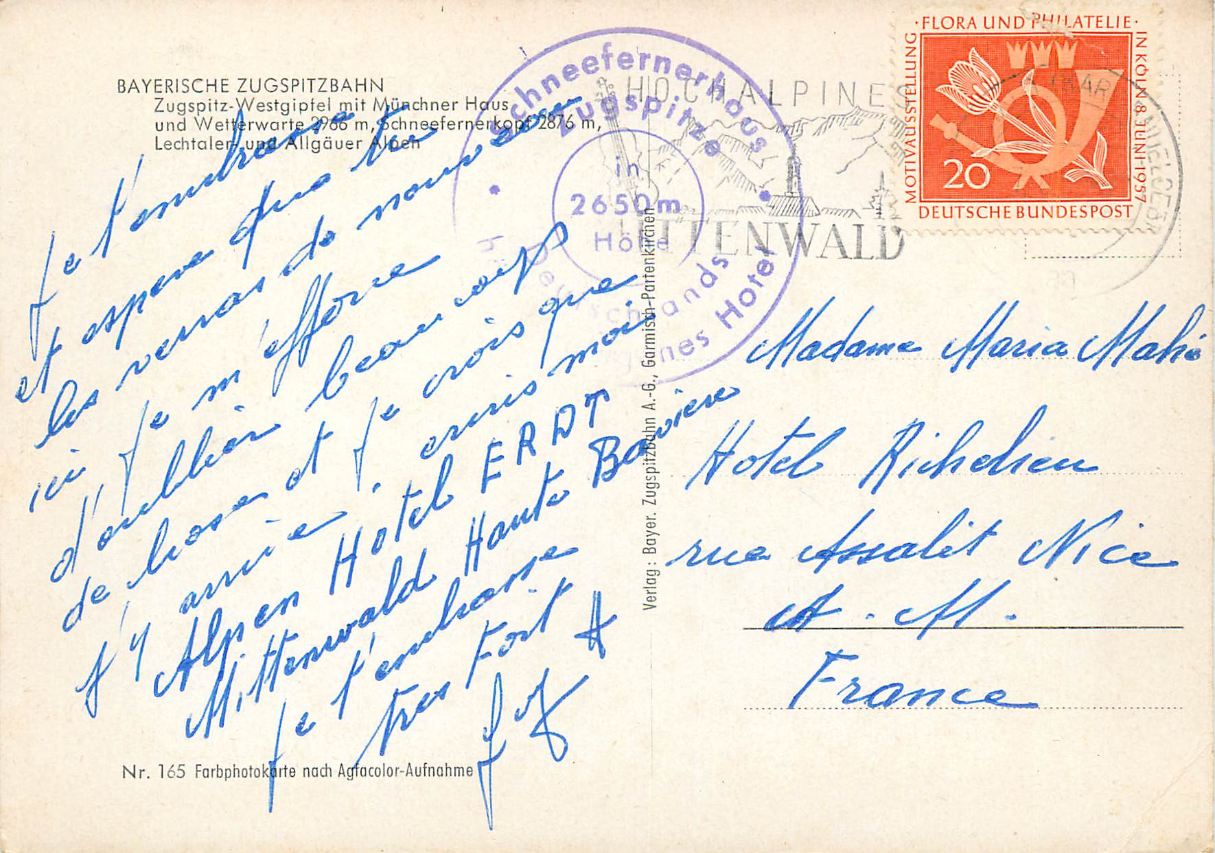 CPM Zugspitzbahn — Back