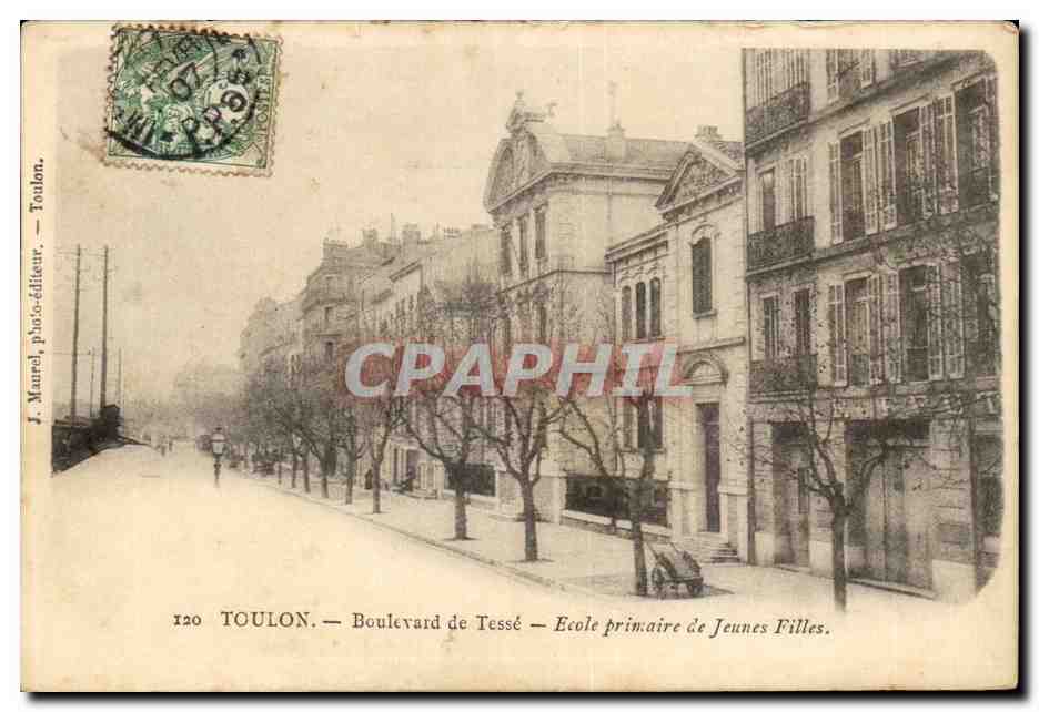 Toulon CPA Boulevar de Tesse Ecole primaire de jeunes filles
