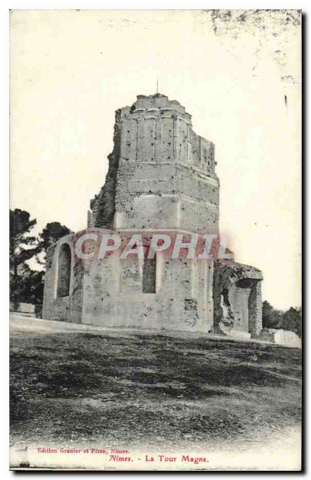 Nîmes - La Tour Magne — Édition Graniére et Pilon