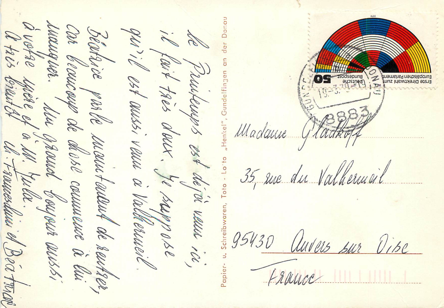 CPM Gundelfingen — Verso