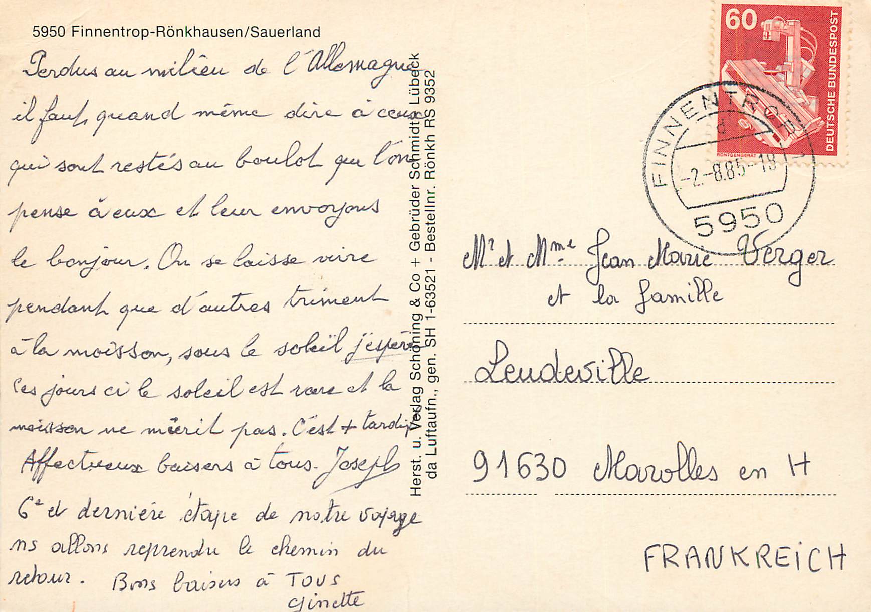 CPM Finnentrop-Ronkhausen Sauerland — Back