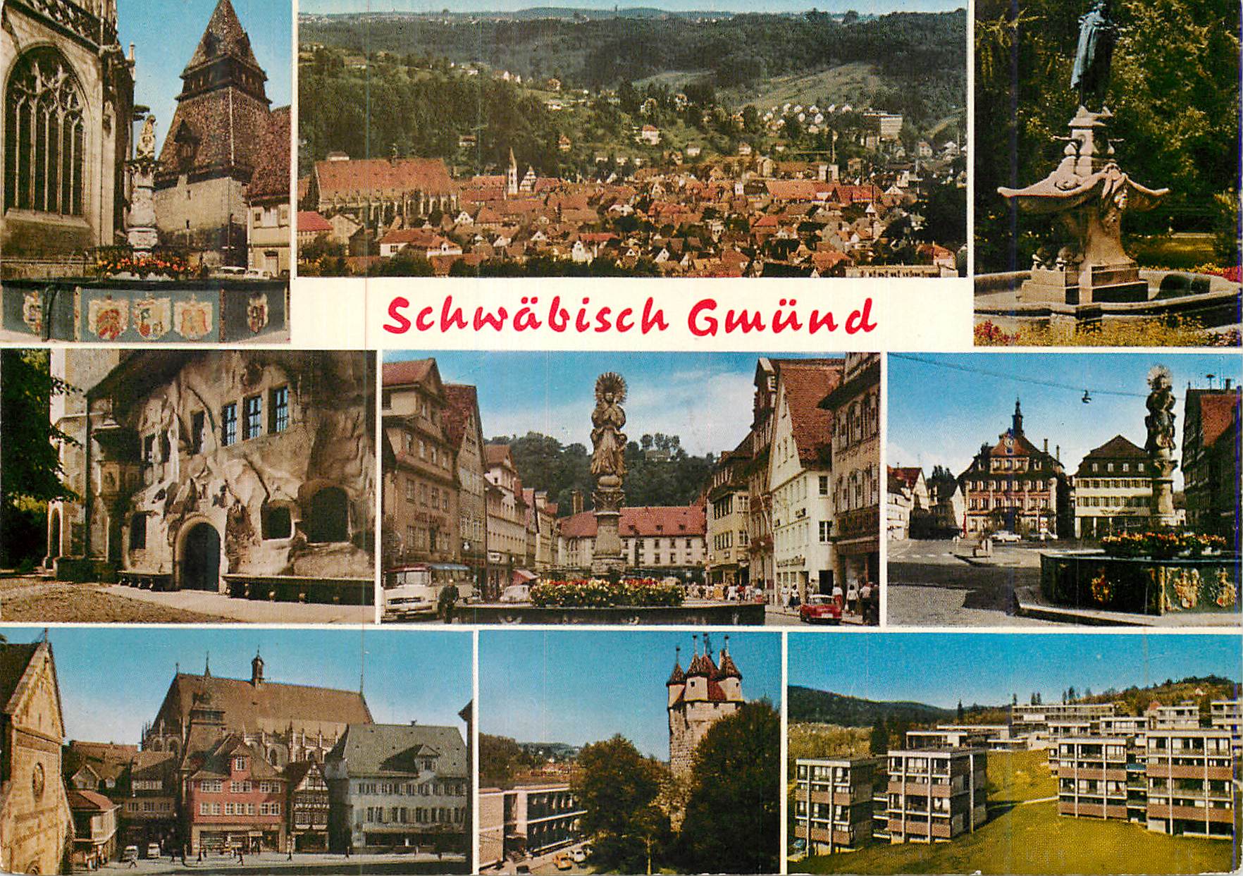 CPM Schwabisch-Gmund Panorama