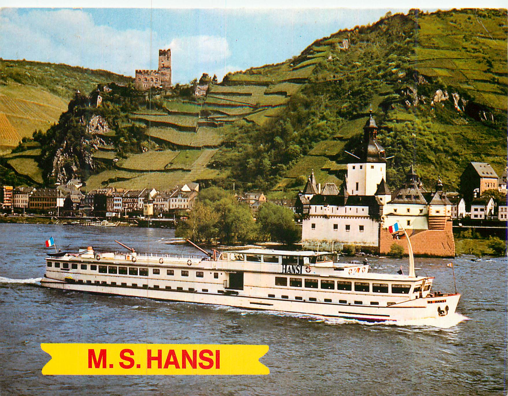 CPM Croisiere M.S Hansi Bateau