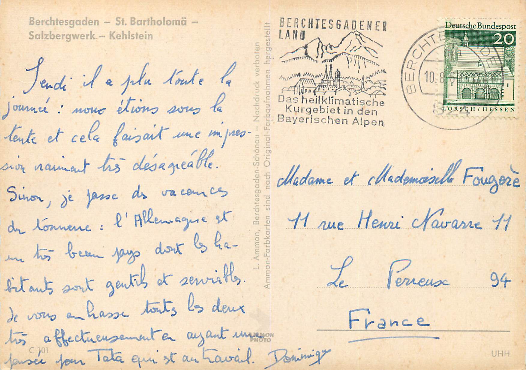 CPM Berchtesgaden — Verso