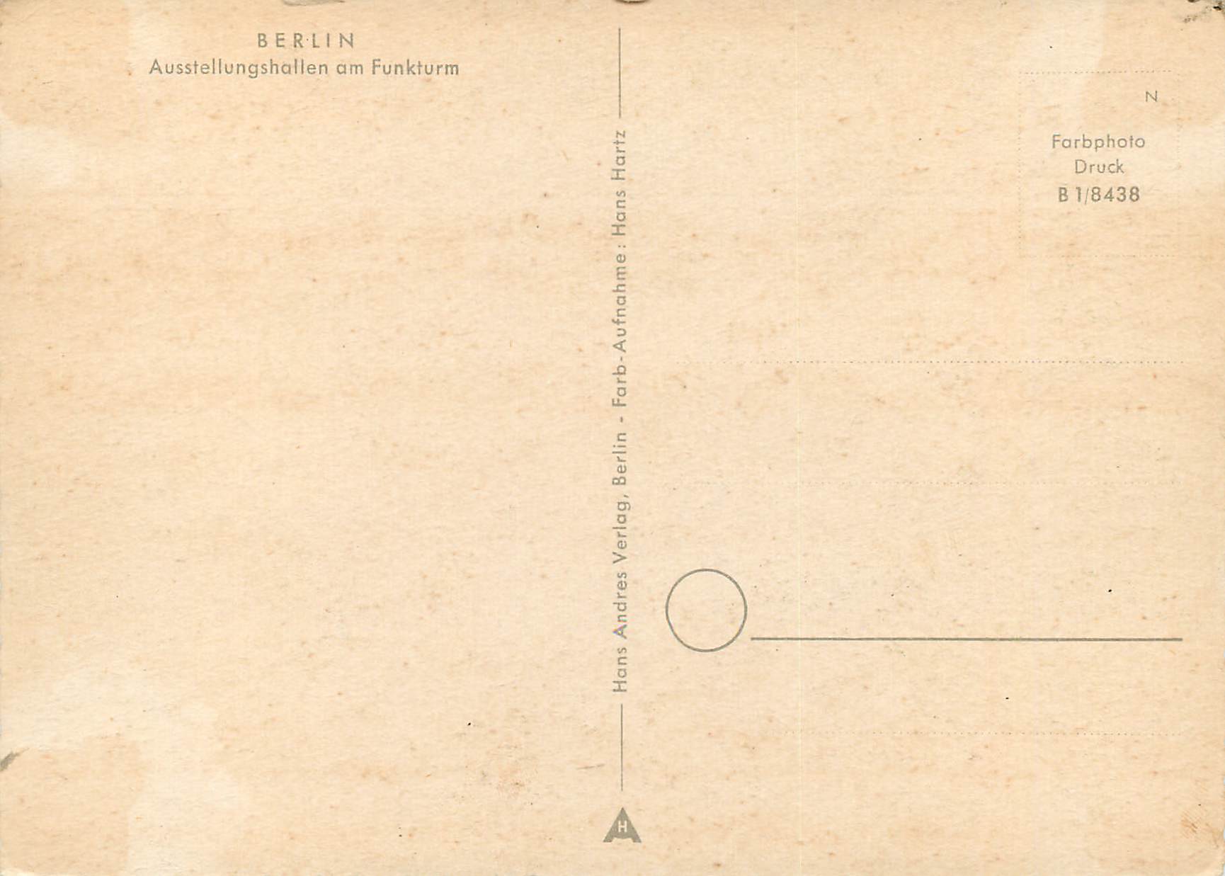CPM Ausstellungshallen am Funkturm — Back