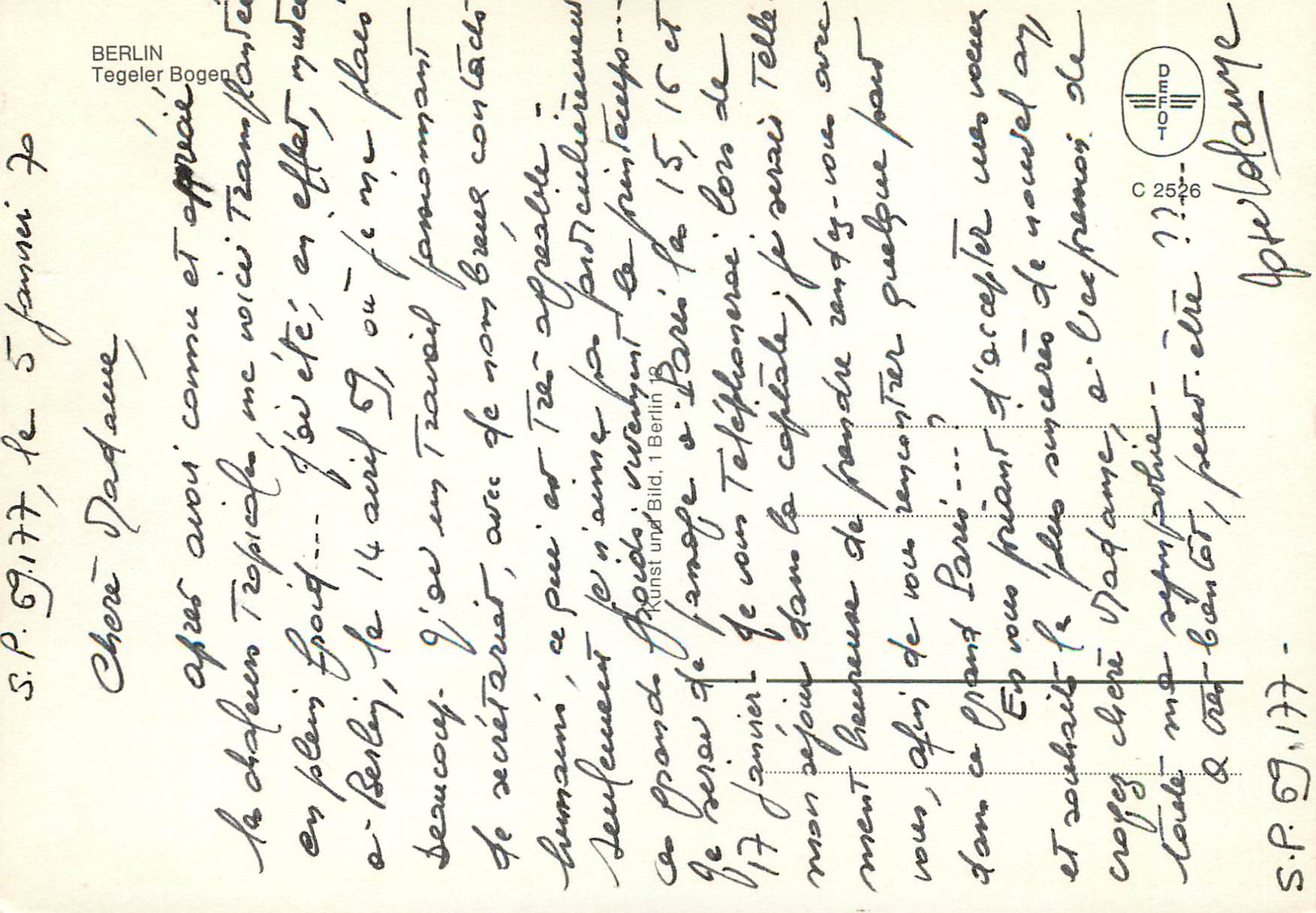 CPM Tegeler Bogen — Back