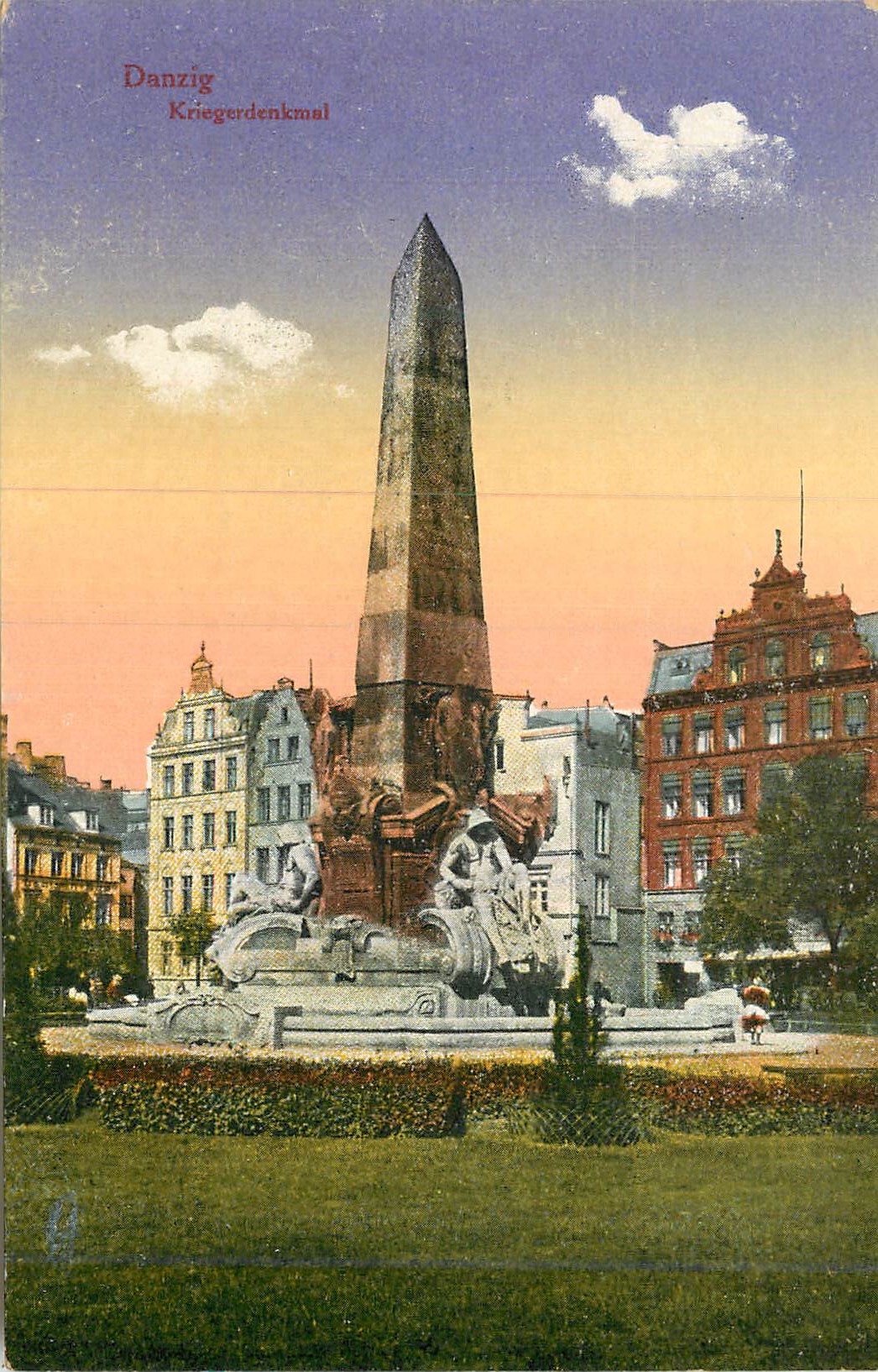 CPA Kriegerdenkmal Danzig