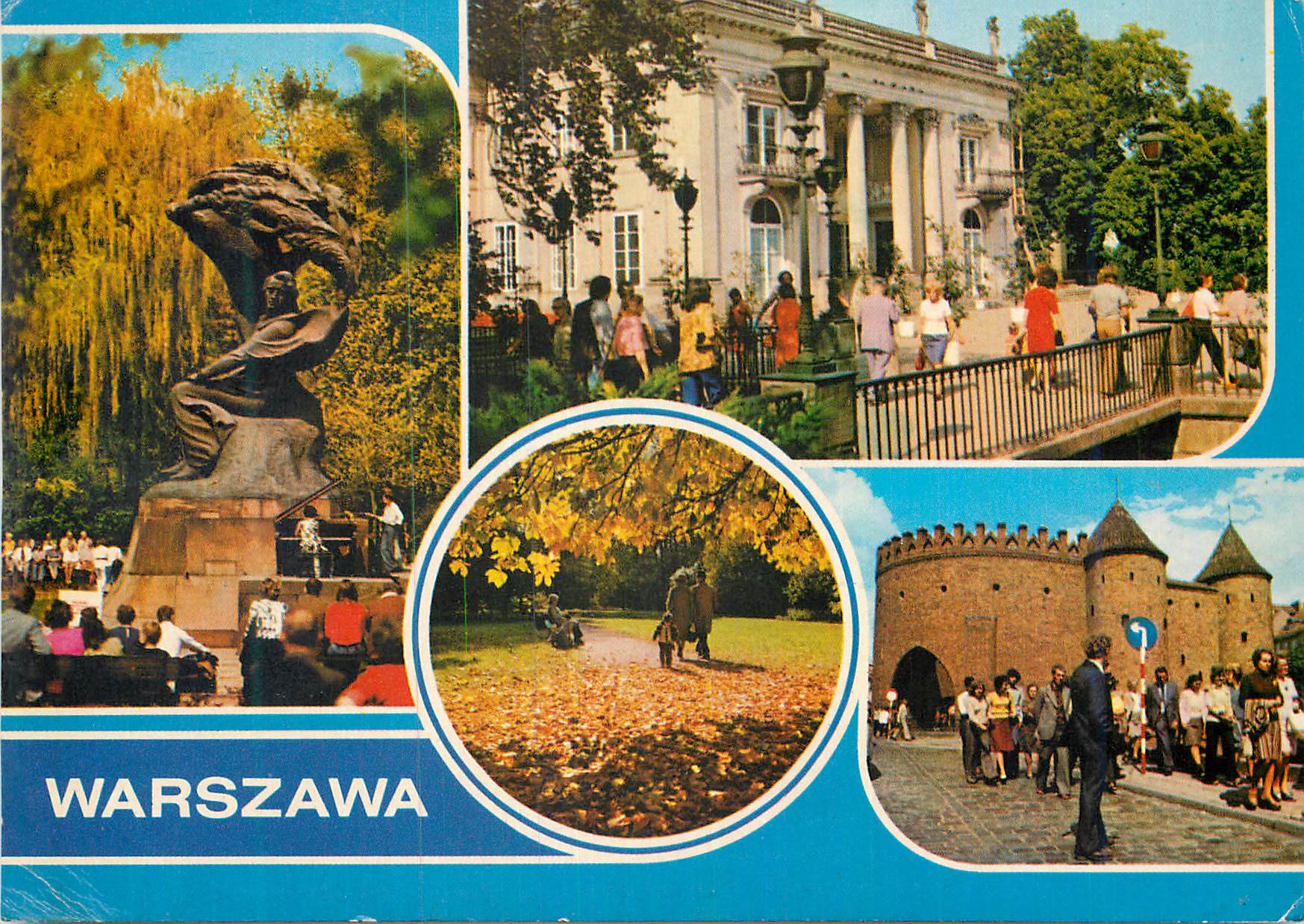 CPM Palac Lazienkach Barbakan Warszawa