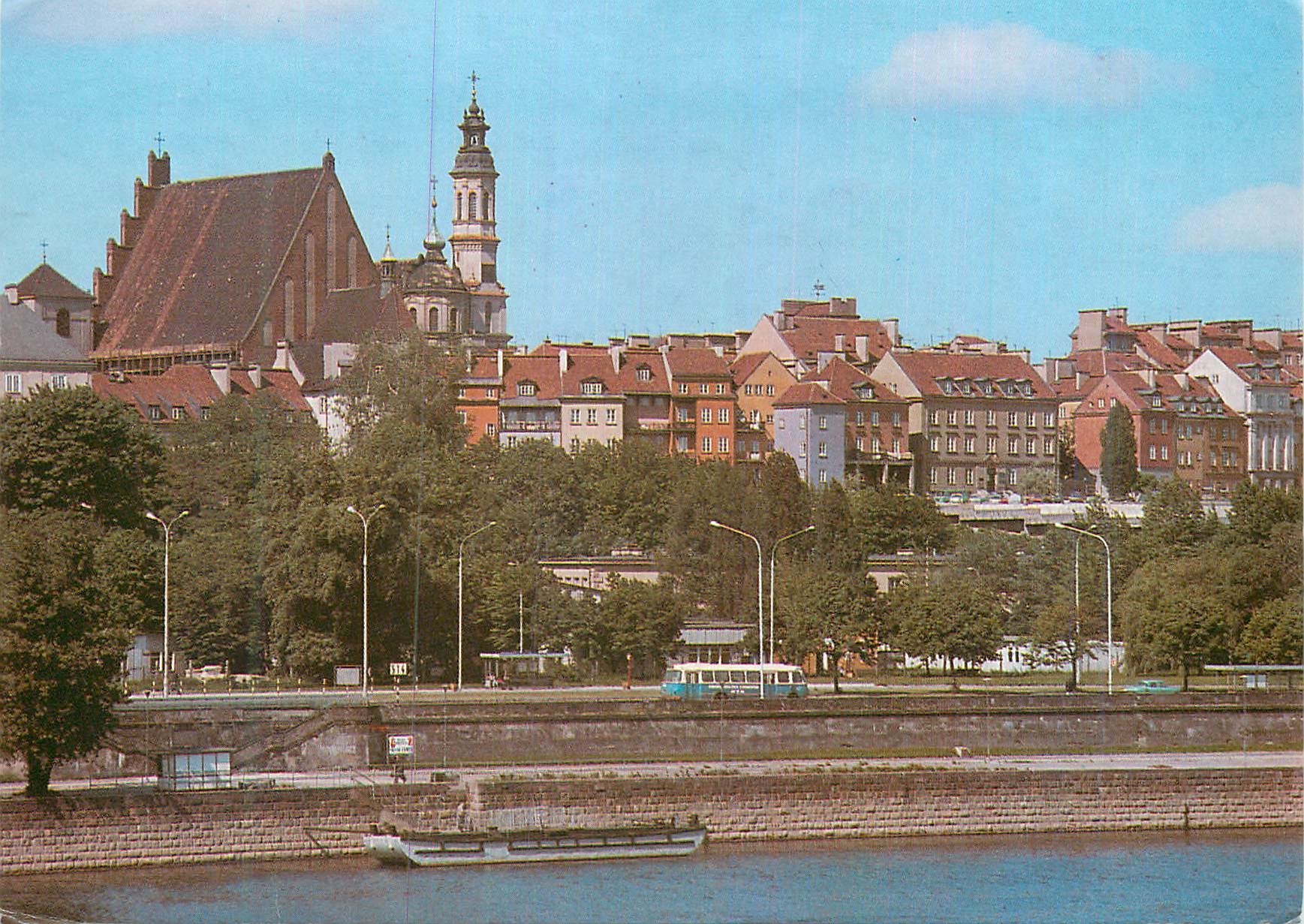 CPM Panorama Starego Miasta Warszawa