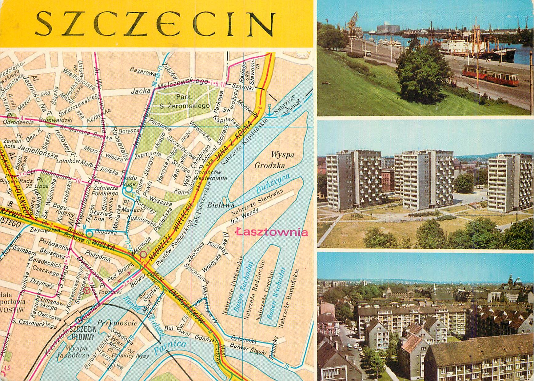 CPM Szczecin map