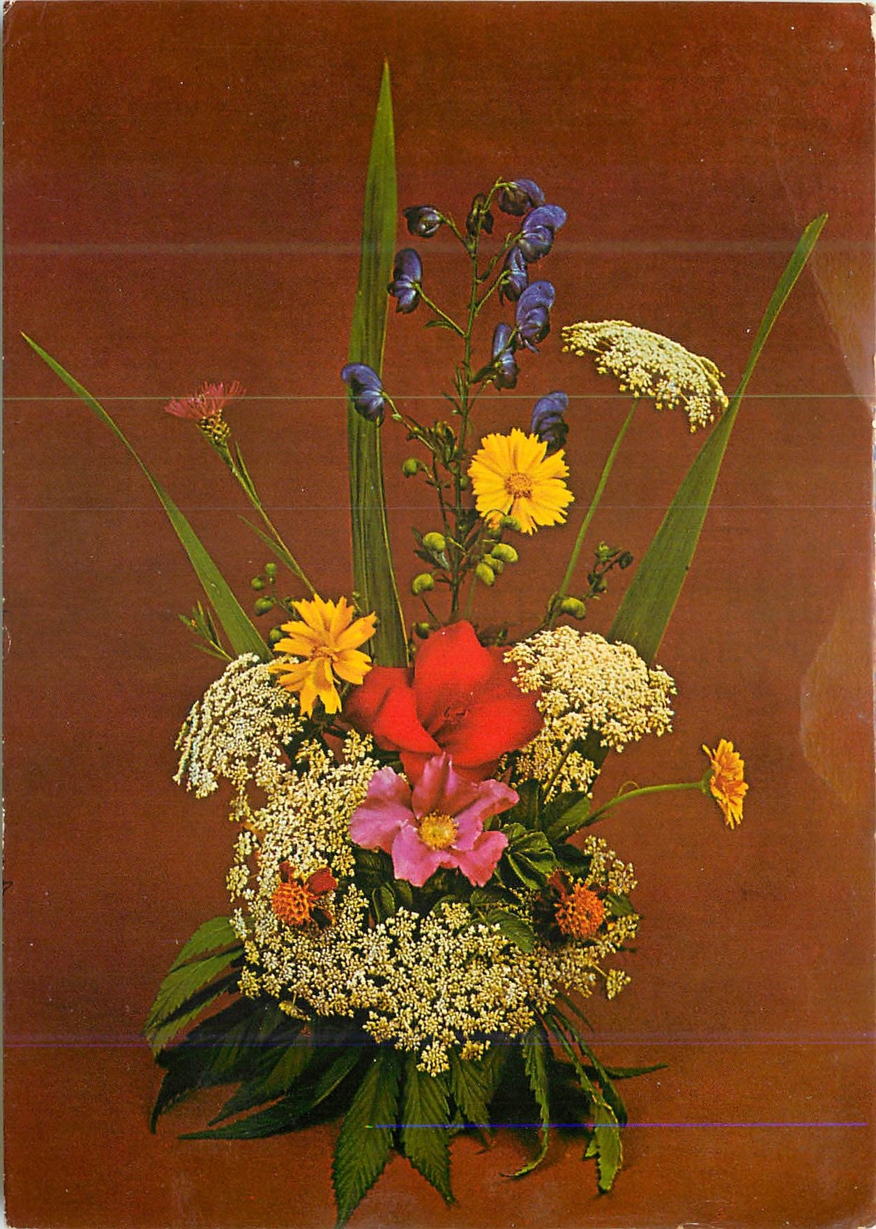 CPM Bouquet Rosikon