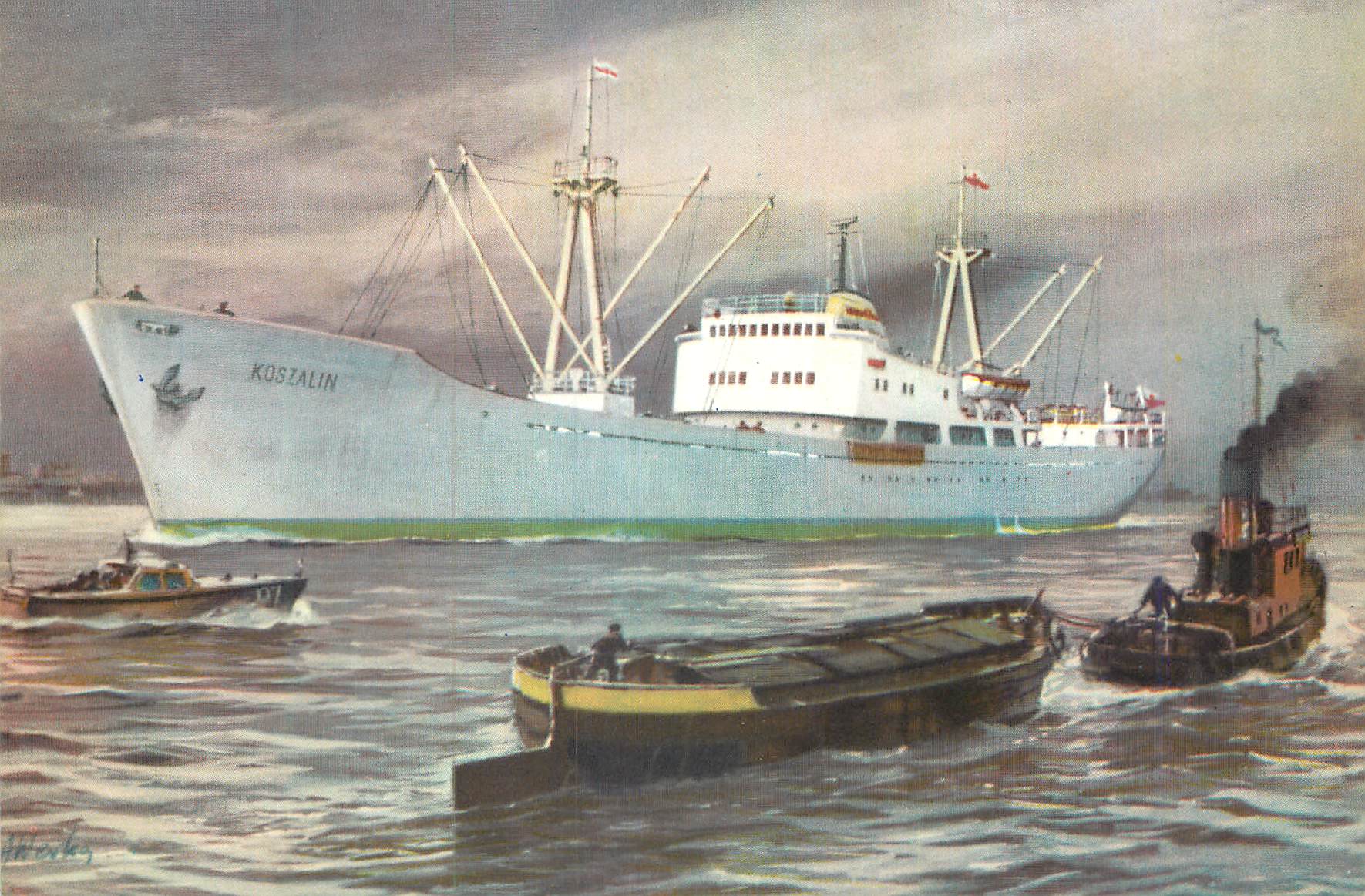 CPM Polish Ocean Lines Koszalin Bateau