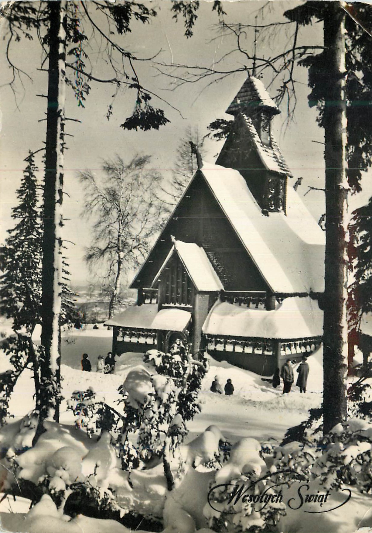 CPM Wesolych Swiat - J. Sindeski