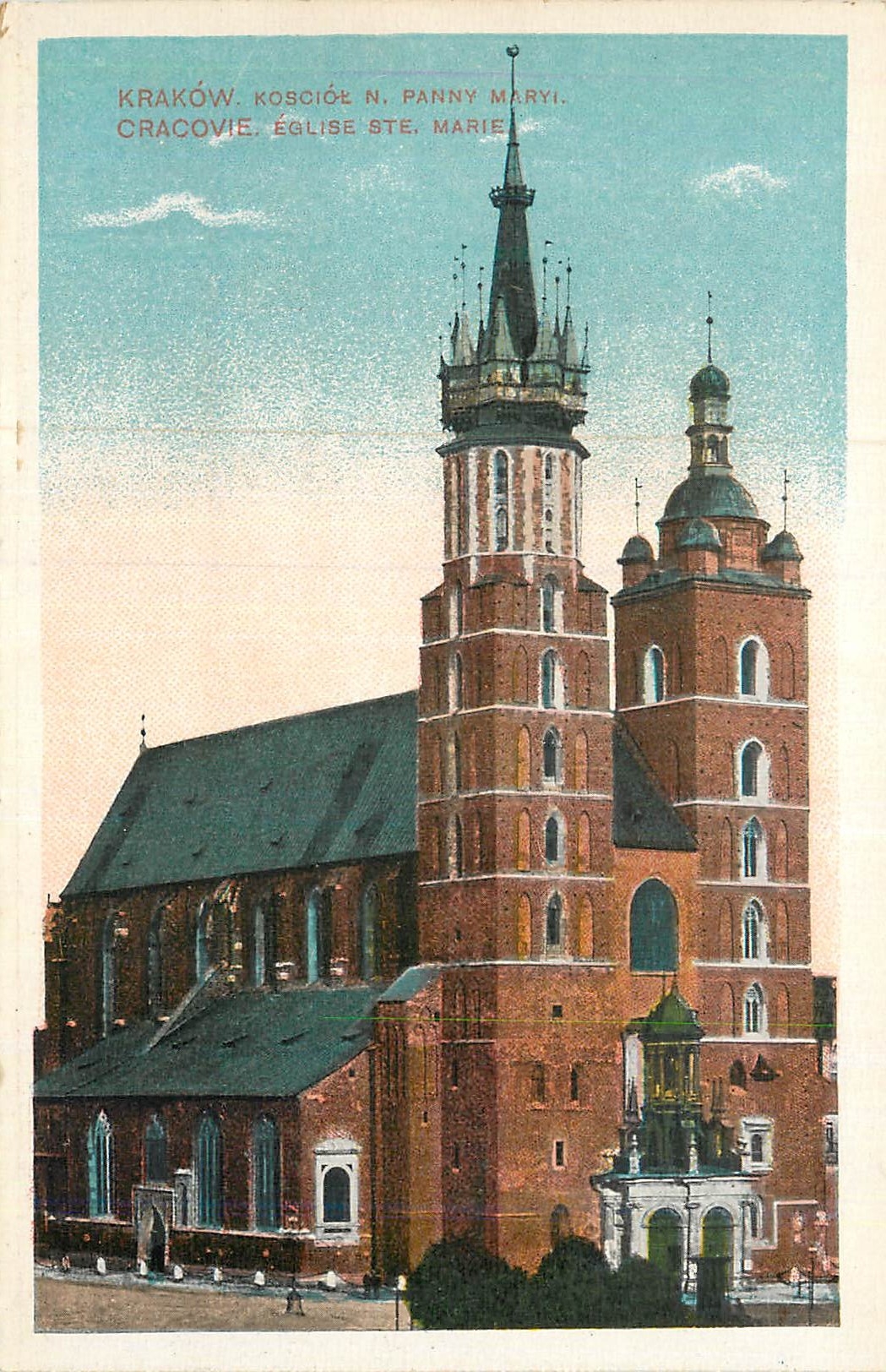 CPA Eglise St. Marie Krakow