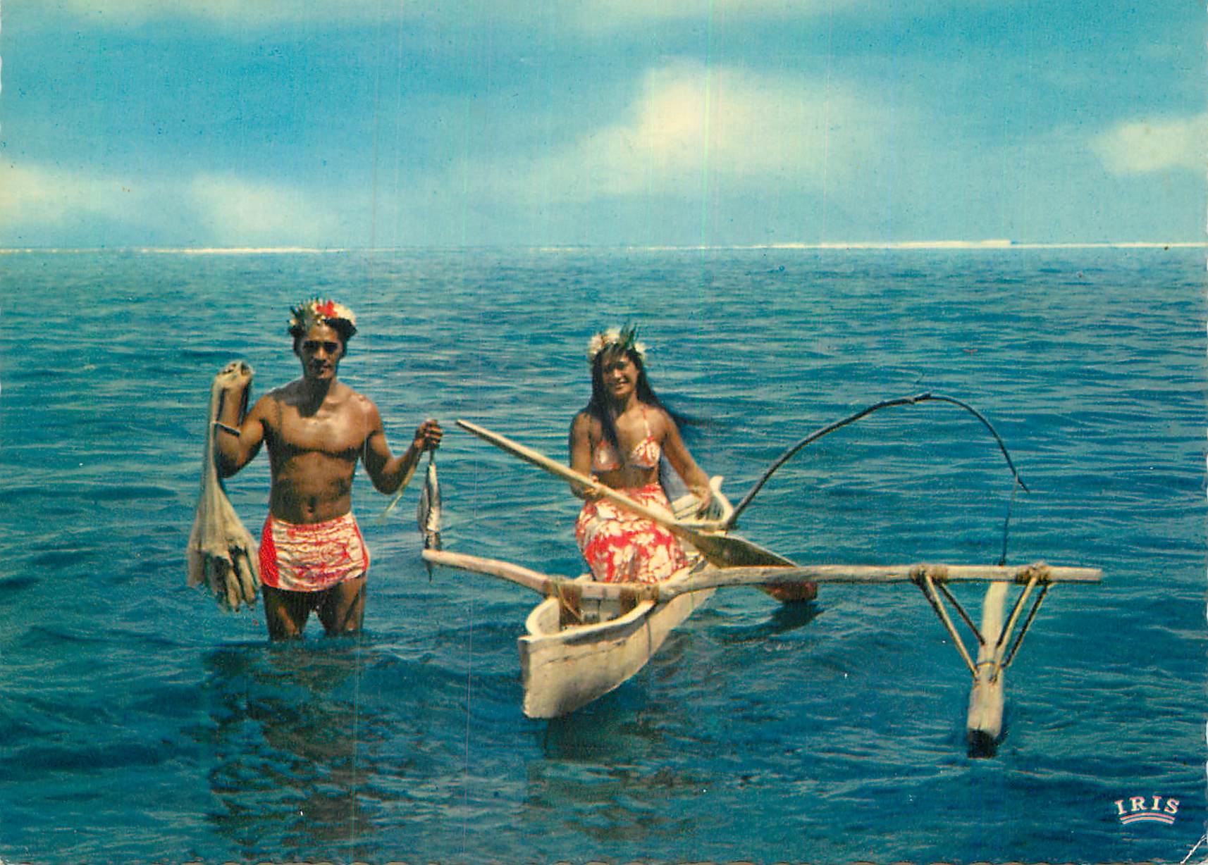 CPM Tahiti Back from fishing Bateau