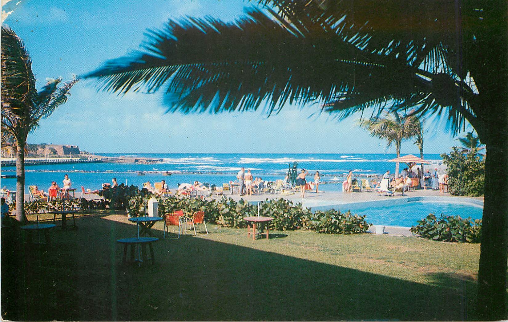 CPM Terrace and pool New Hotel Puerto Rico