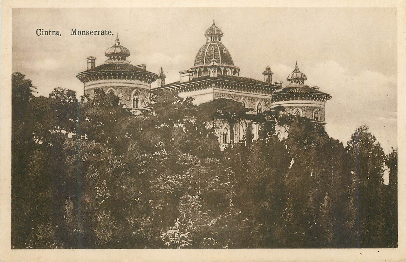 CPA Cintra Monserrate Lisbonne