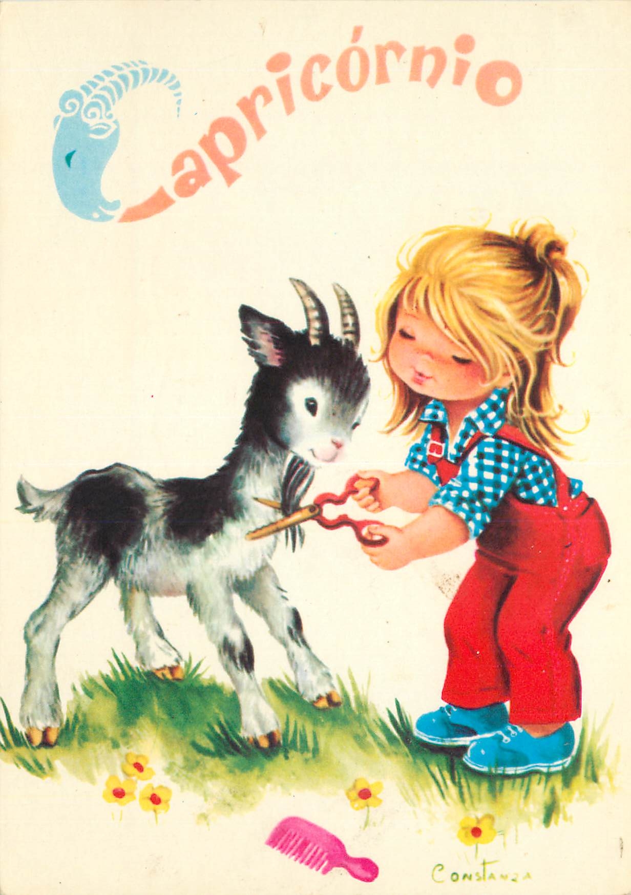 CPM Capricornio Chevre