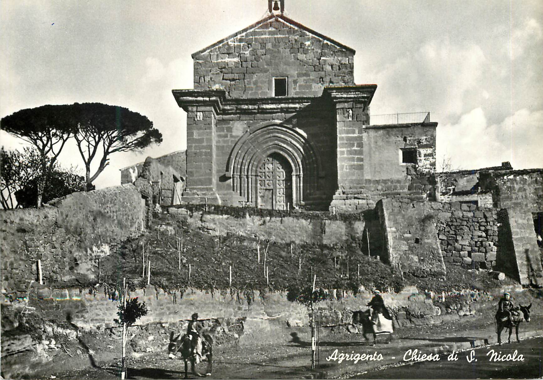 CPM Agrigento Chiesa di S. Nicola Ane Donkey