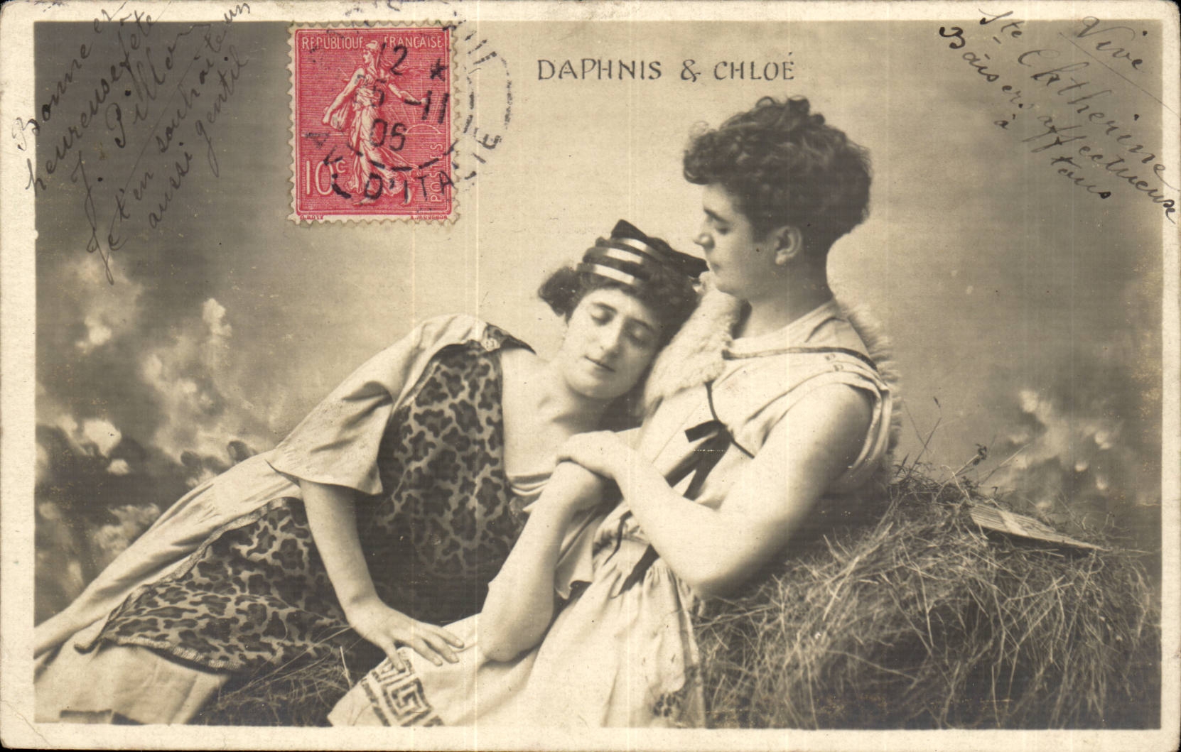 Daphnis & Chloé — scène de théâtre — éditeur non visible