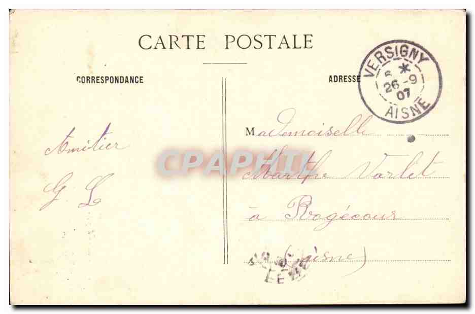 CPA Fantaisie Plus que jours a faire demain matin (la quille militaria) — Rückseite