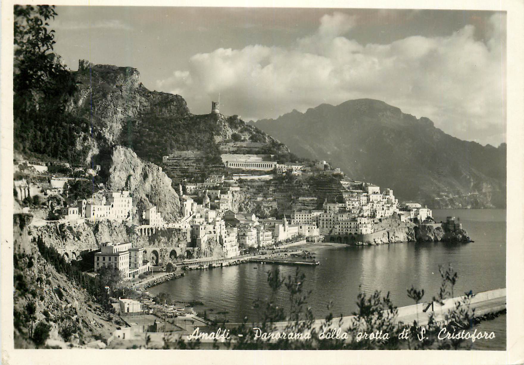 CPM Amalfi Panorama dalla S. Cristoforo