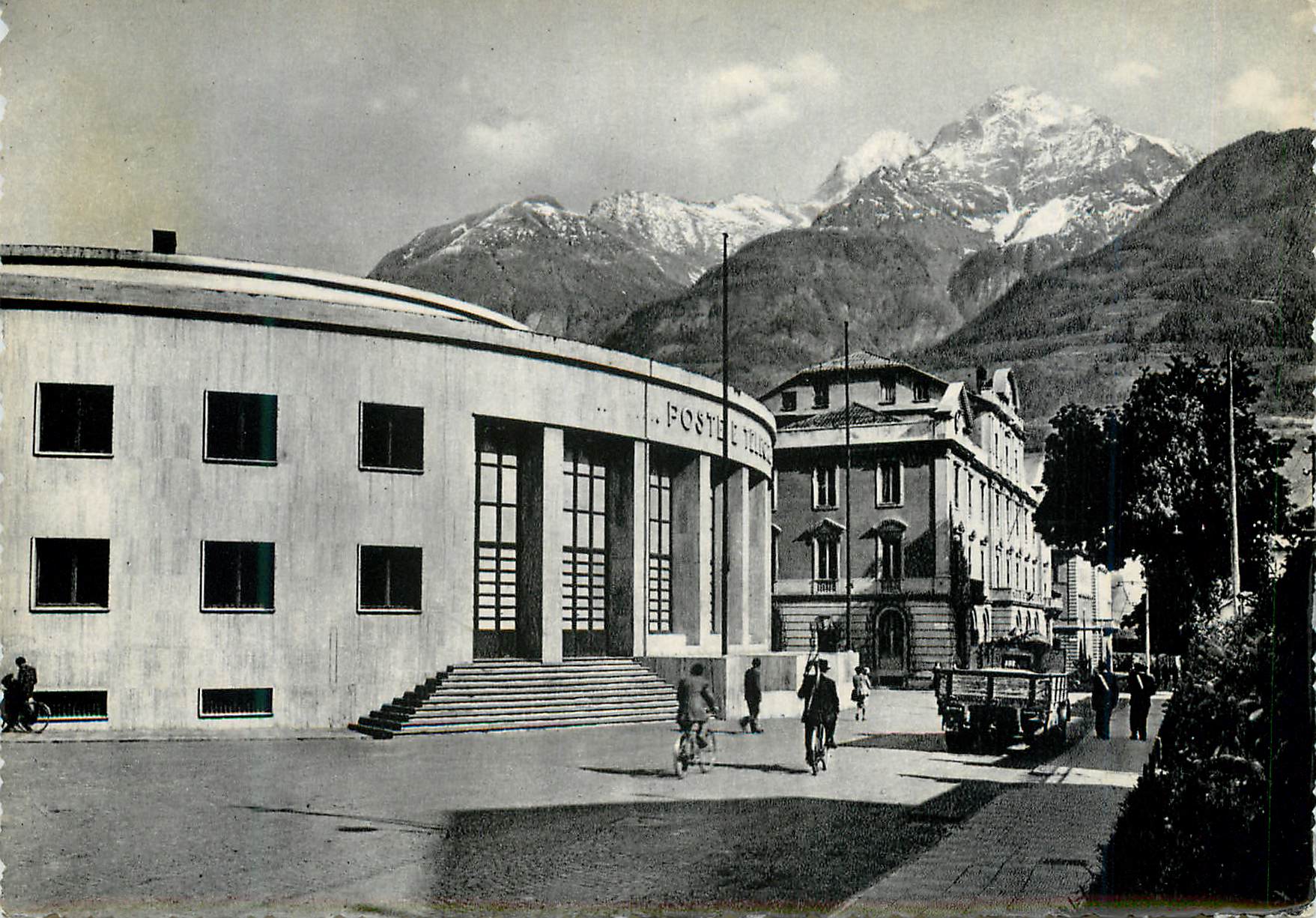 CPM Aosta Palazzo delle Poste-Telegrafi e Tribunale