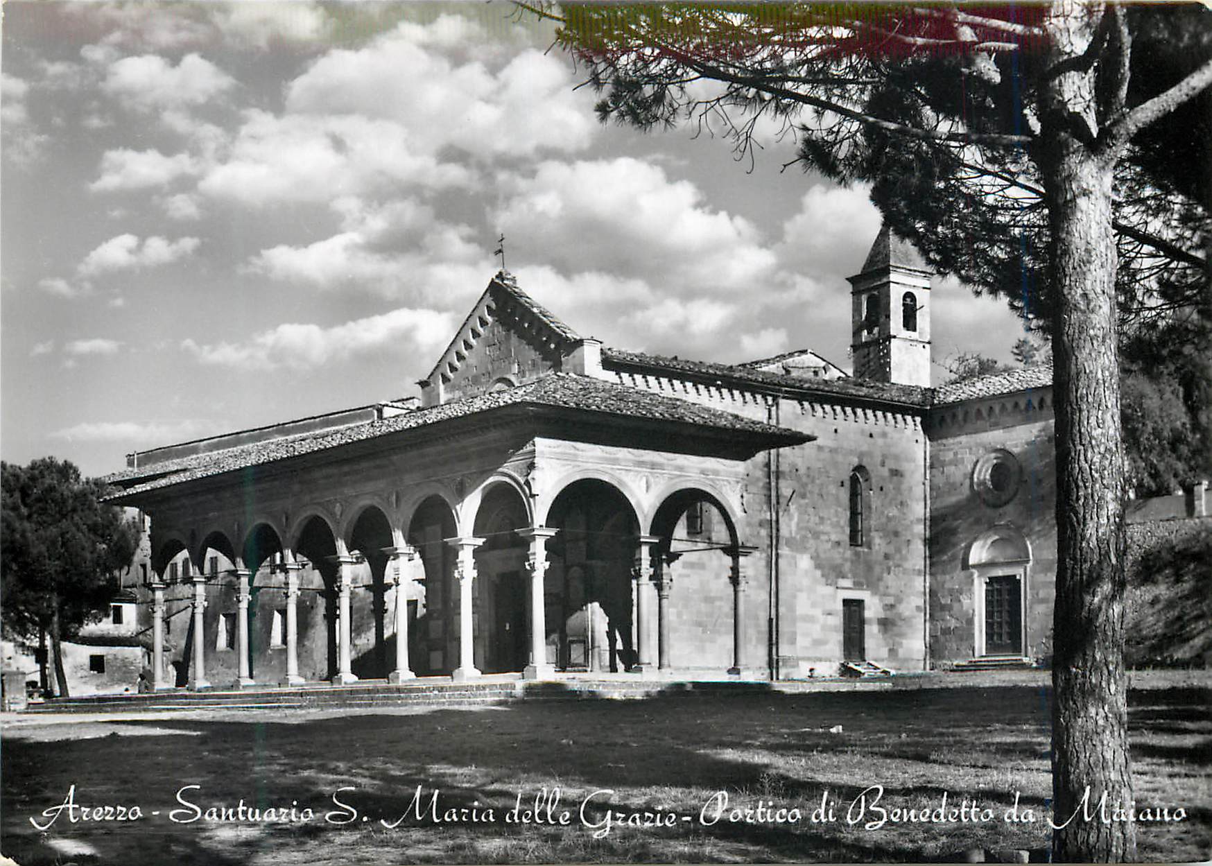 CPM Arezzo Sanctuario S.Maria delle Grazie Portico di Benedetto