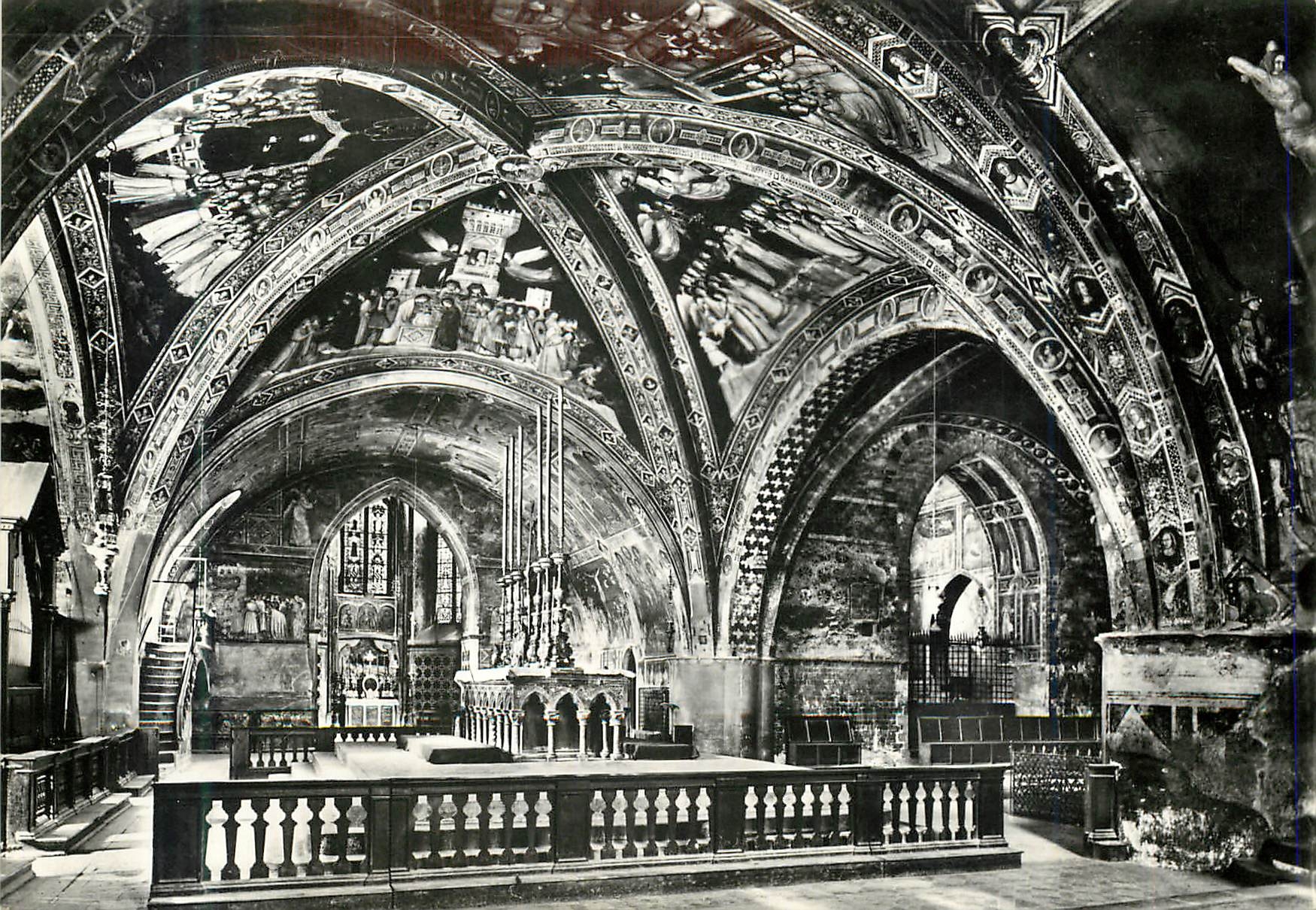 CPM Assisi Basilica inferiore di S.Francesco - Crociera