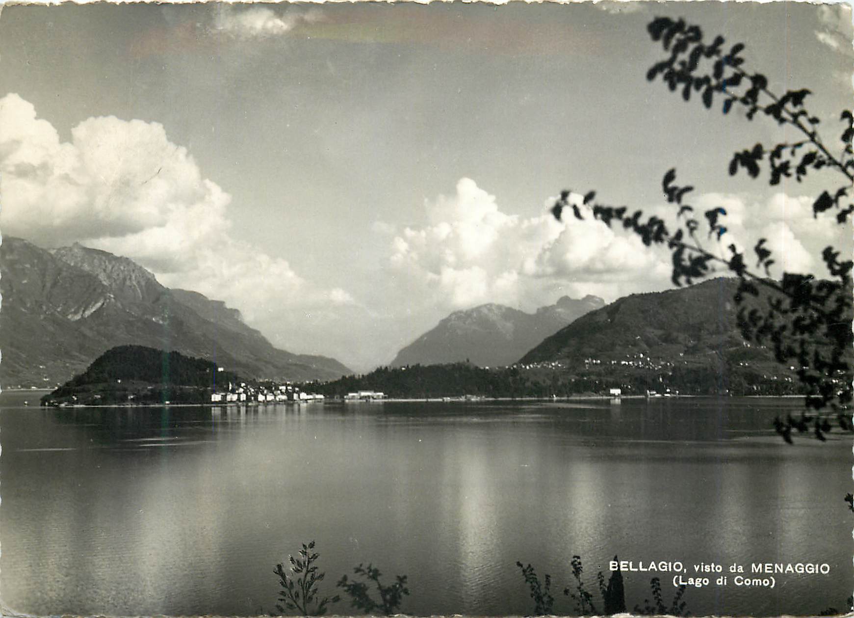 CPM Bellagio Lago di Como - vista da Menaggio