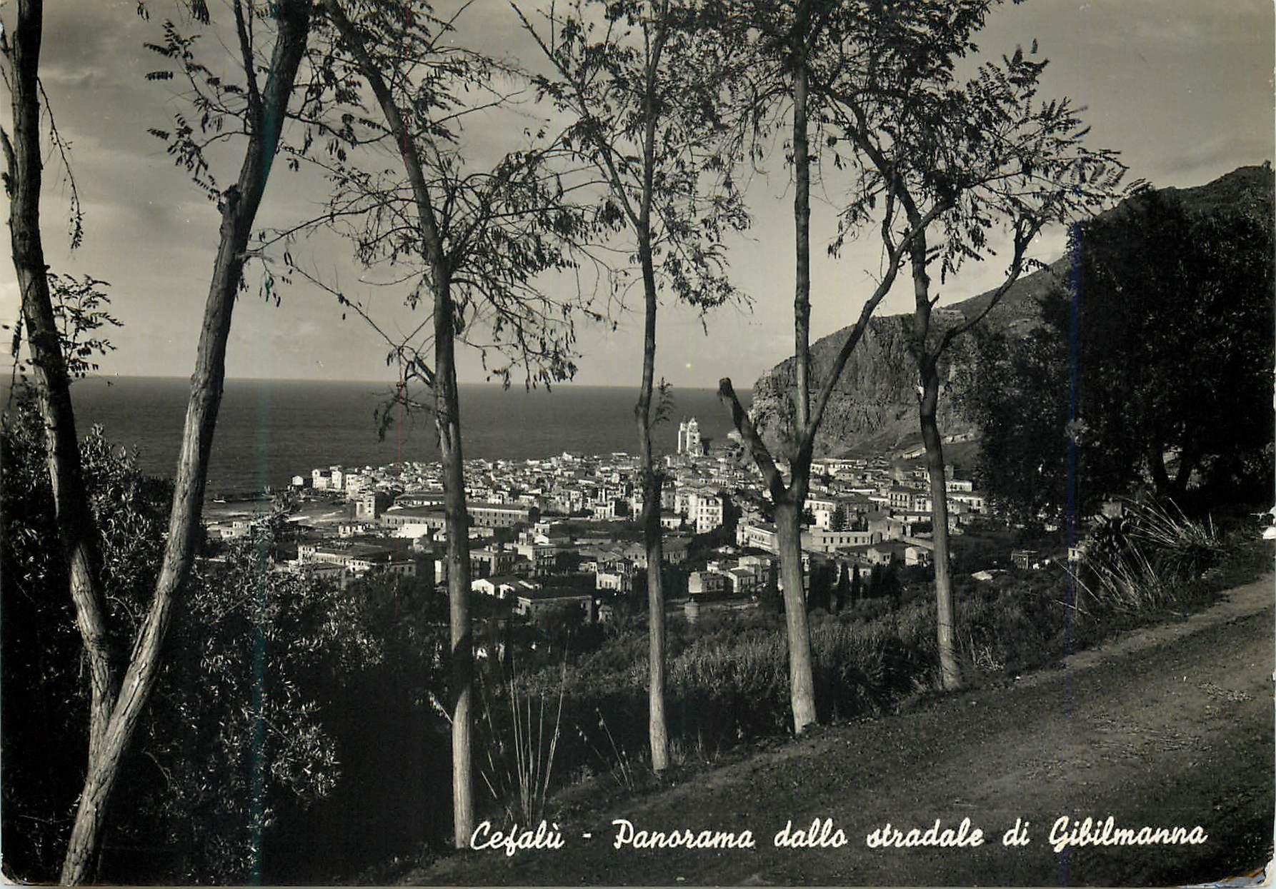 CPM Cefalu Panorama stradale Gibilmanna Palermo