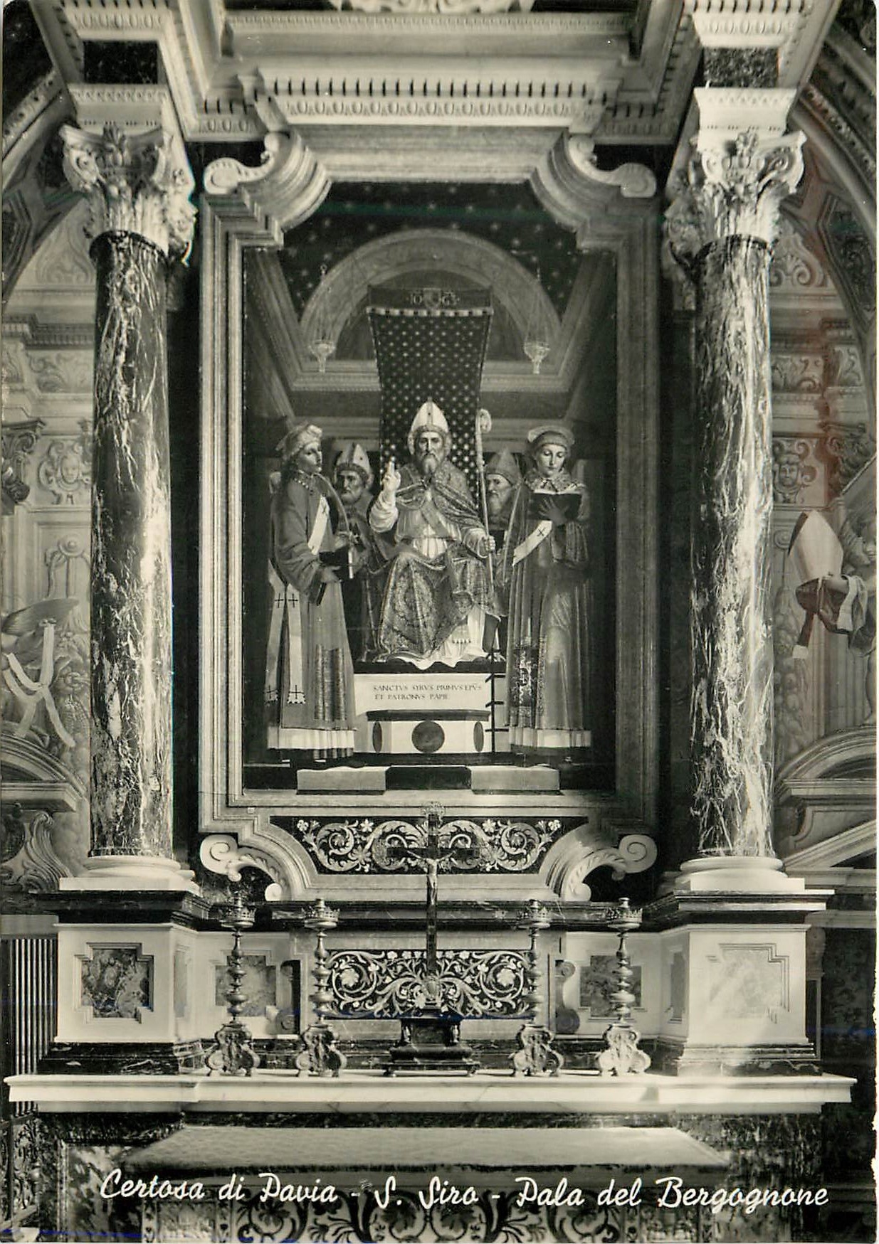 CPM Certosa di Pavia S.Siro Pala del Bergognone