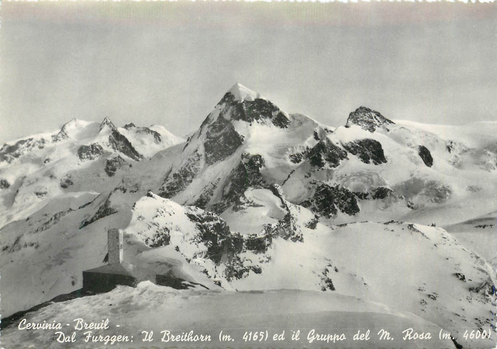 CPM Cervinia Aoste Breuil Dal Furggen Il Breithorn
