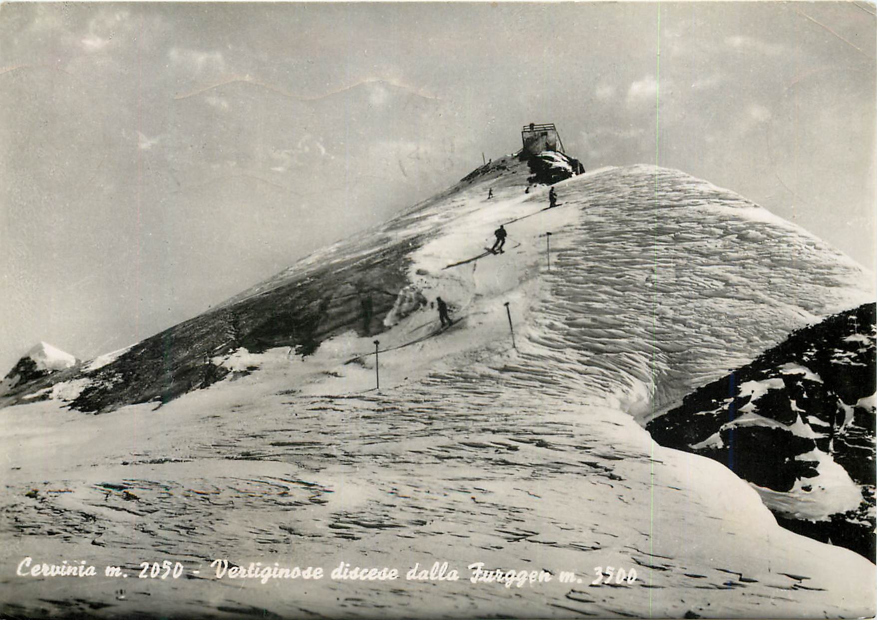 CPM Cervinia Aoste Vertiginose discese della Furggen