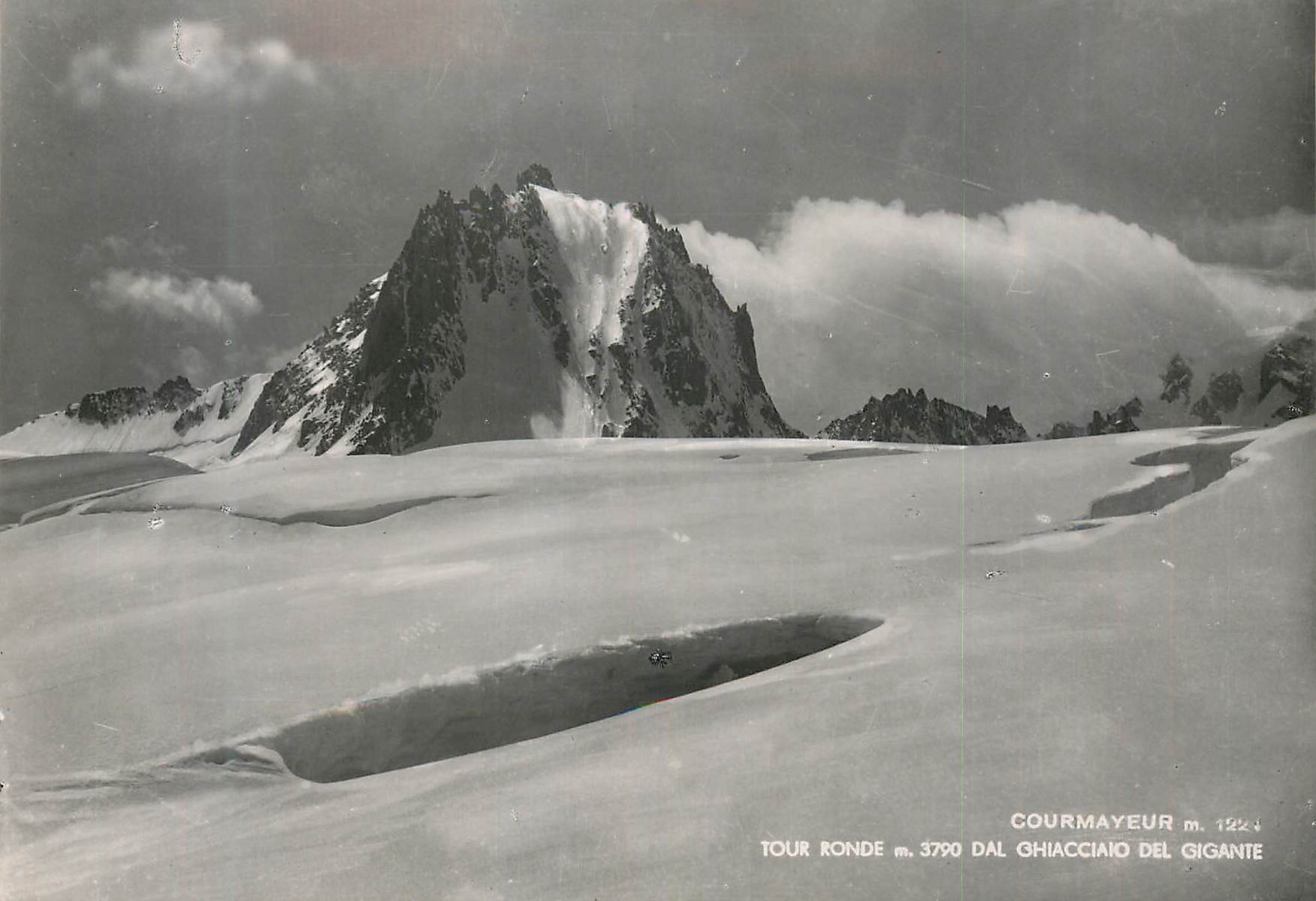 CPM Courmayeur Aoste Dal Ghiacciaio del Gigante